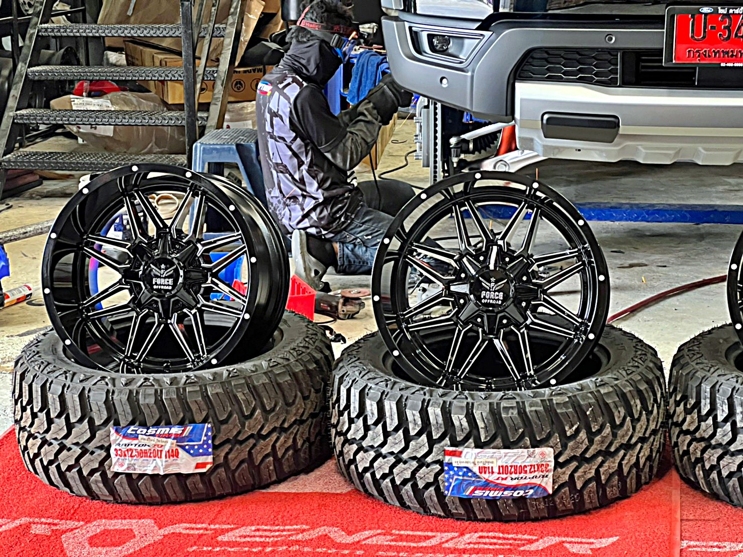 FORD RAPTOR NEXTGEN V6 ทำทรงเมกาที่ STEP9