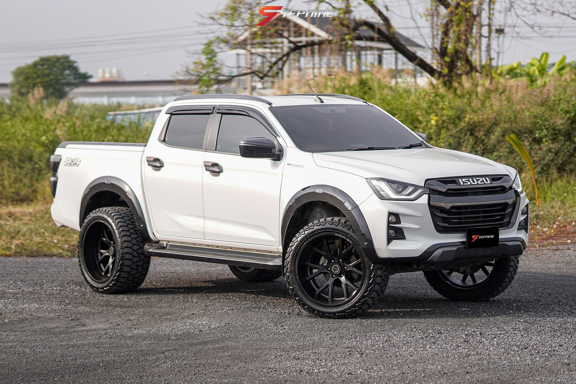 ISUZU D-MAX ทรงเมกาล้อขอบ 22 เลี้ยวไม่ติด!