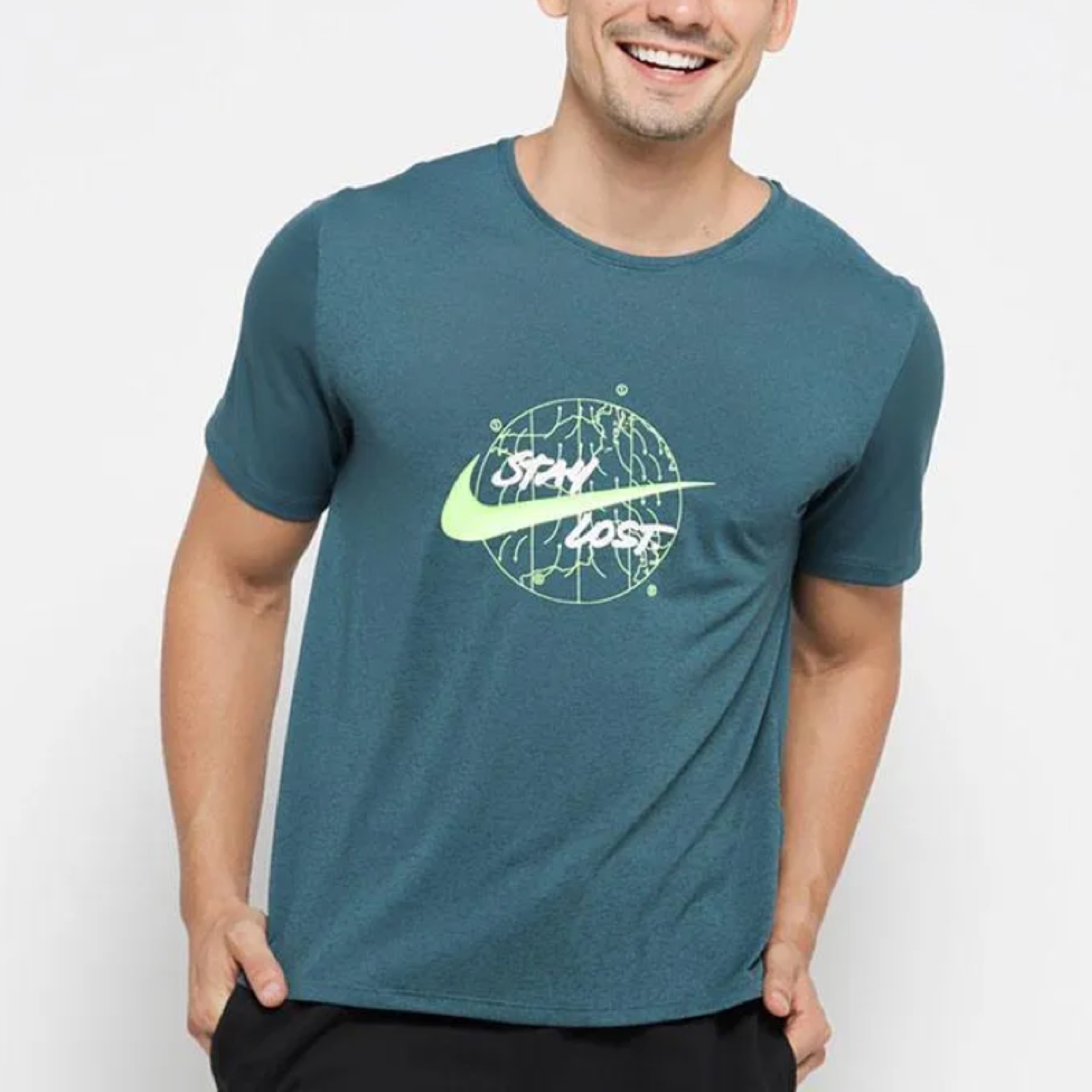 เสื้อวิ่ง Nike Dri-Fit Miler Wild Running Shirt (S,2XL)
