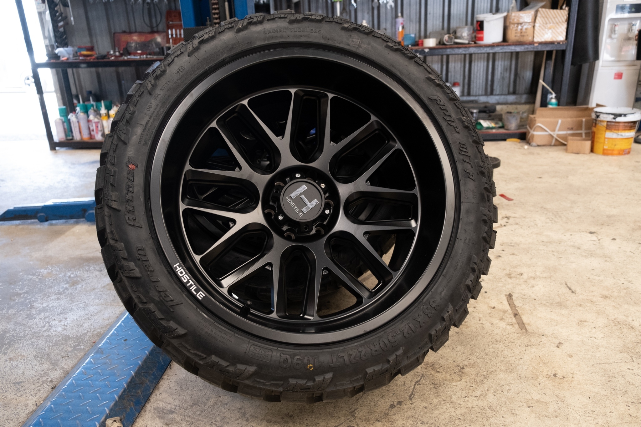 ล้อแท้ HOSTILE H120 ขอบ22 ใส่ D-MAX