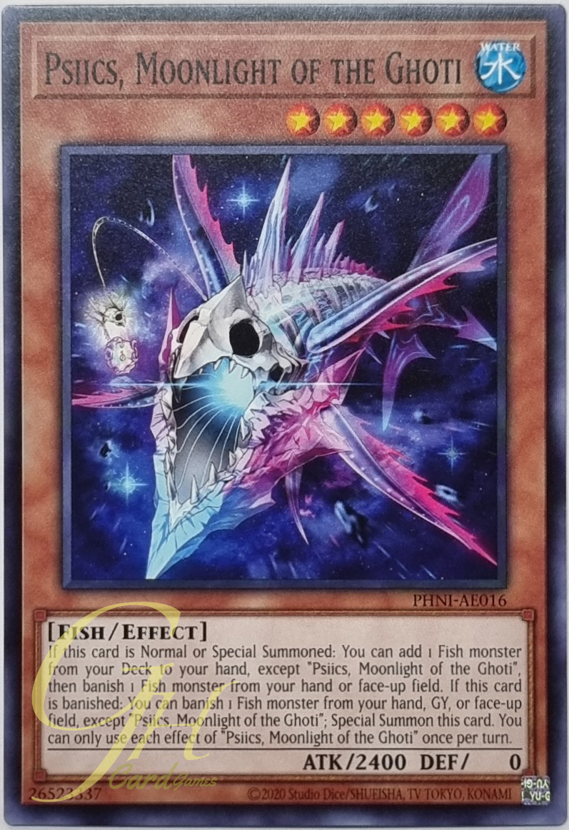 Yugioh [PHNI-AE016] Psiics, Moonlight of the Ghoti (Common)