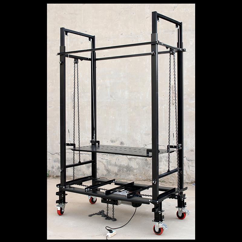 นั่งร้านไฟฟ้าแบบเคลื่อนย้าย - ยกง่าย สะดวกทุกงาน Electric Mobile Scaffold