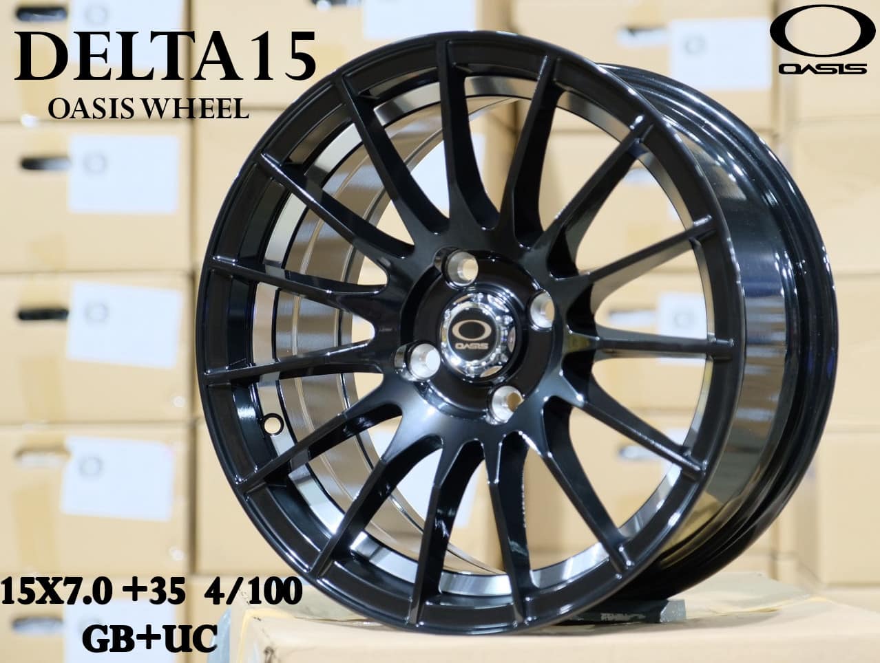 DELTA15 #RS05RR ขอบ15ชุดละ 6900 เท่านั้น