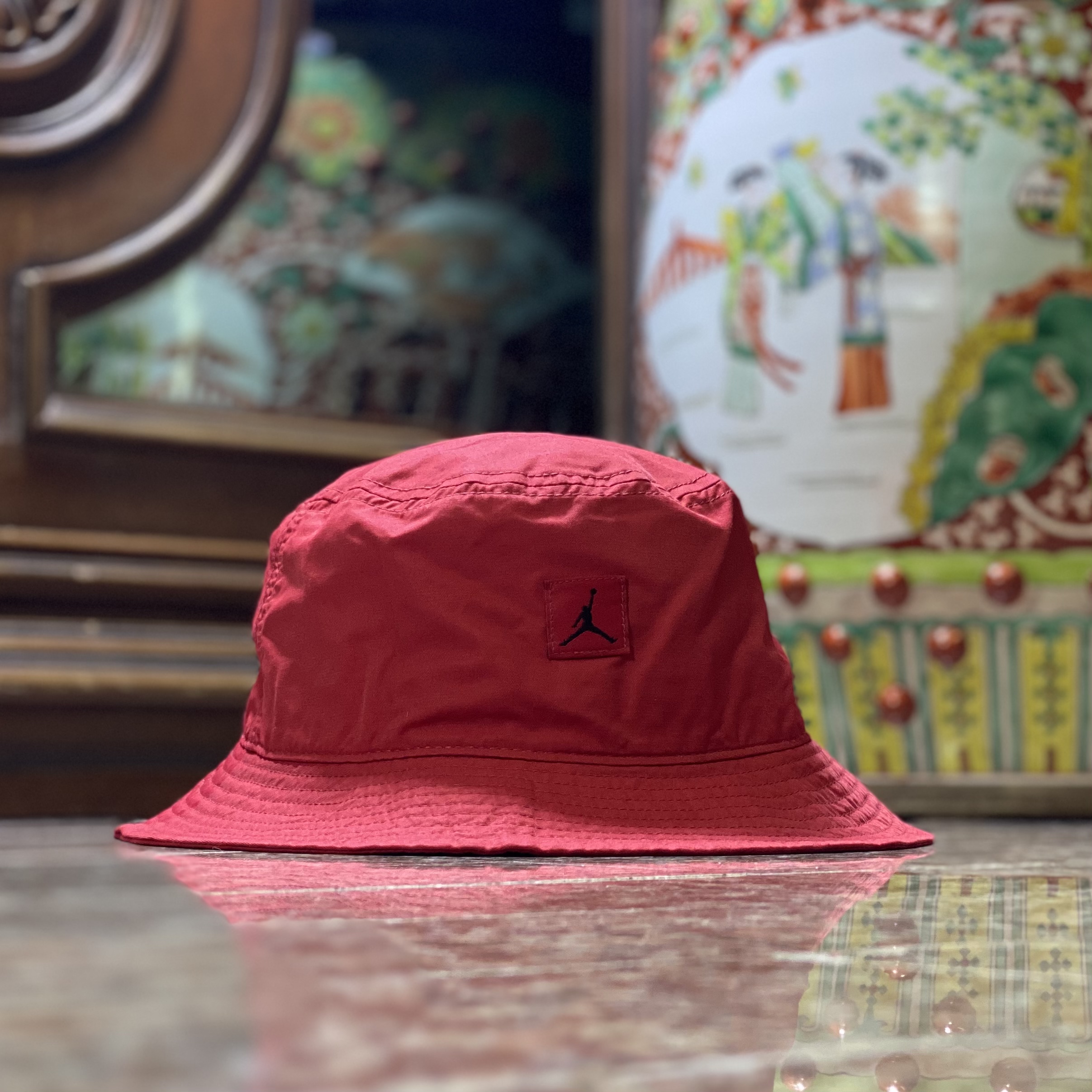 หมวกปีกรอบ Nike Jordan JumpMan Washed Bucket Hat ‘RED’ (S,M,L)
