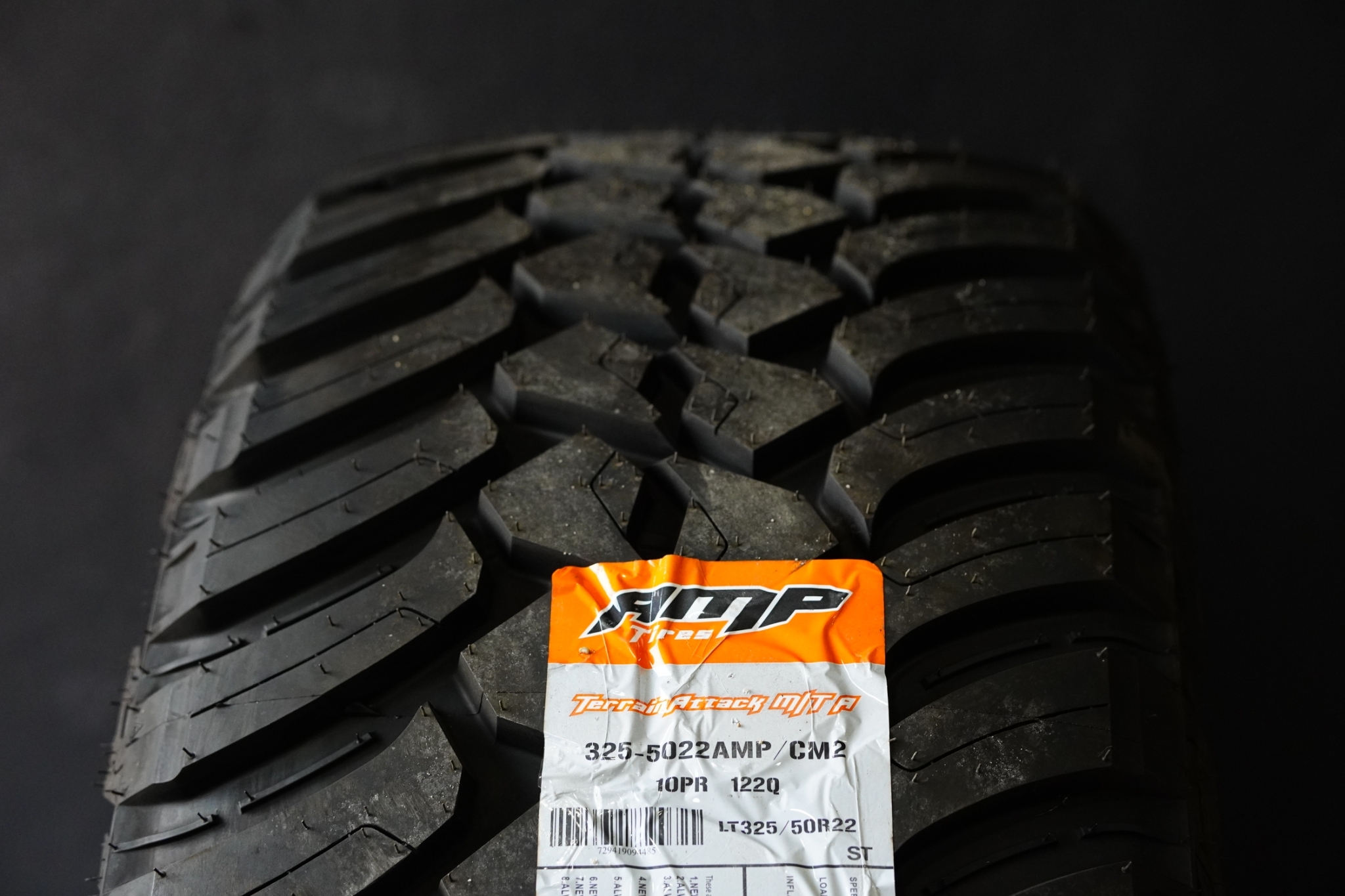 AMP MTA 325/50R22 สเปคใส่ RAPTOR