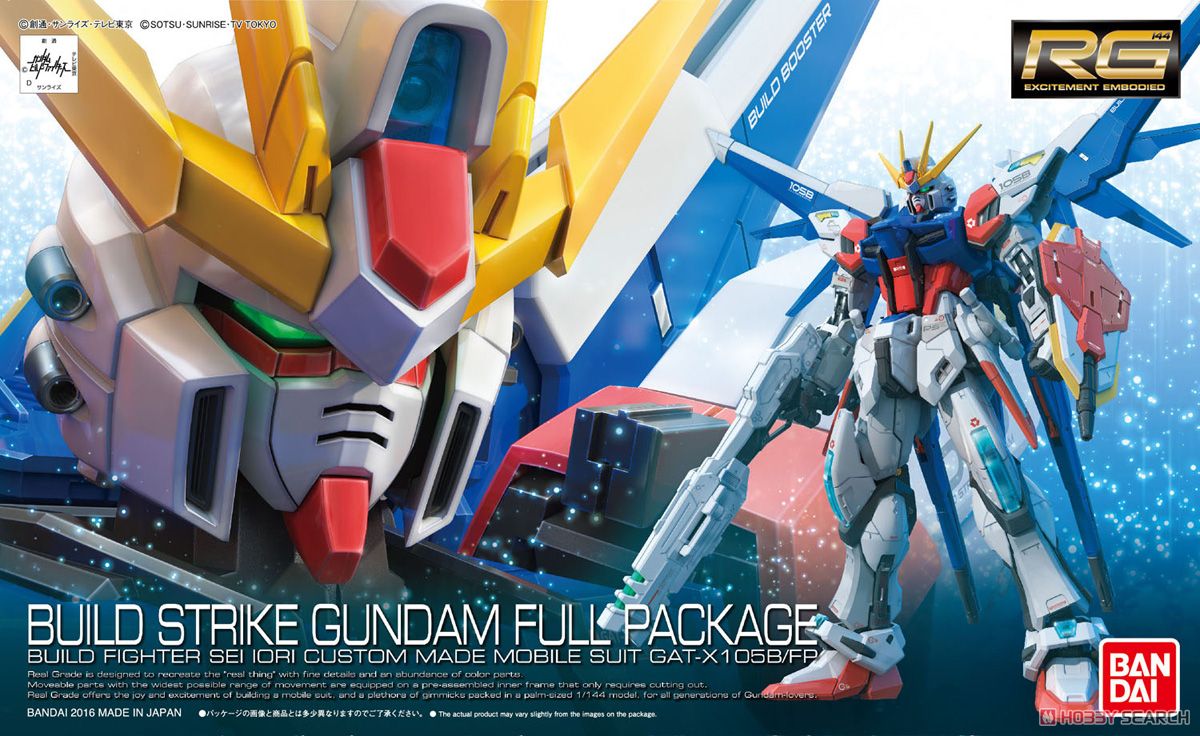 GAT-X105B/FP Build Strike Gundam Full Package (RG)