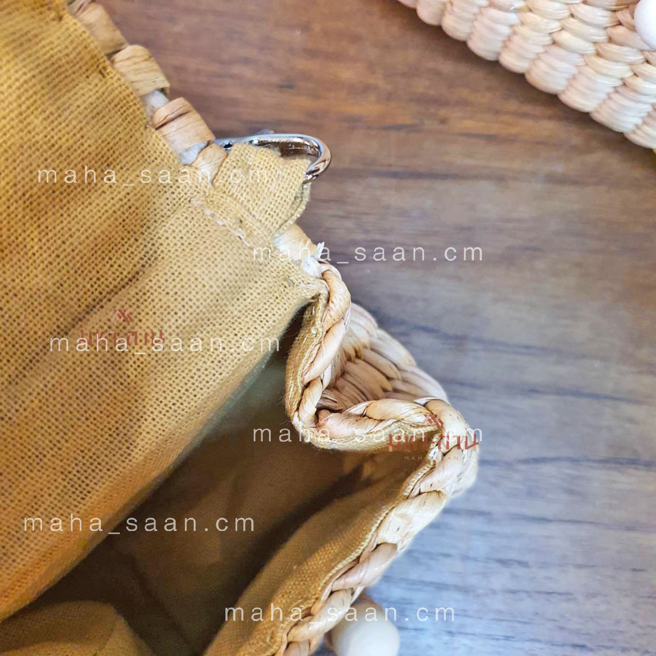 กระเป๋าสานผักตบชวา ฝาพับ แฮนด์เมด เด็กและผู้ใหญ่⭐️