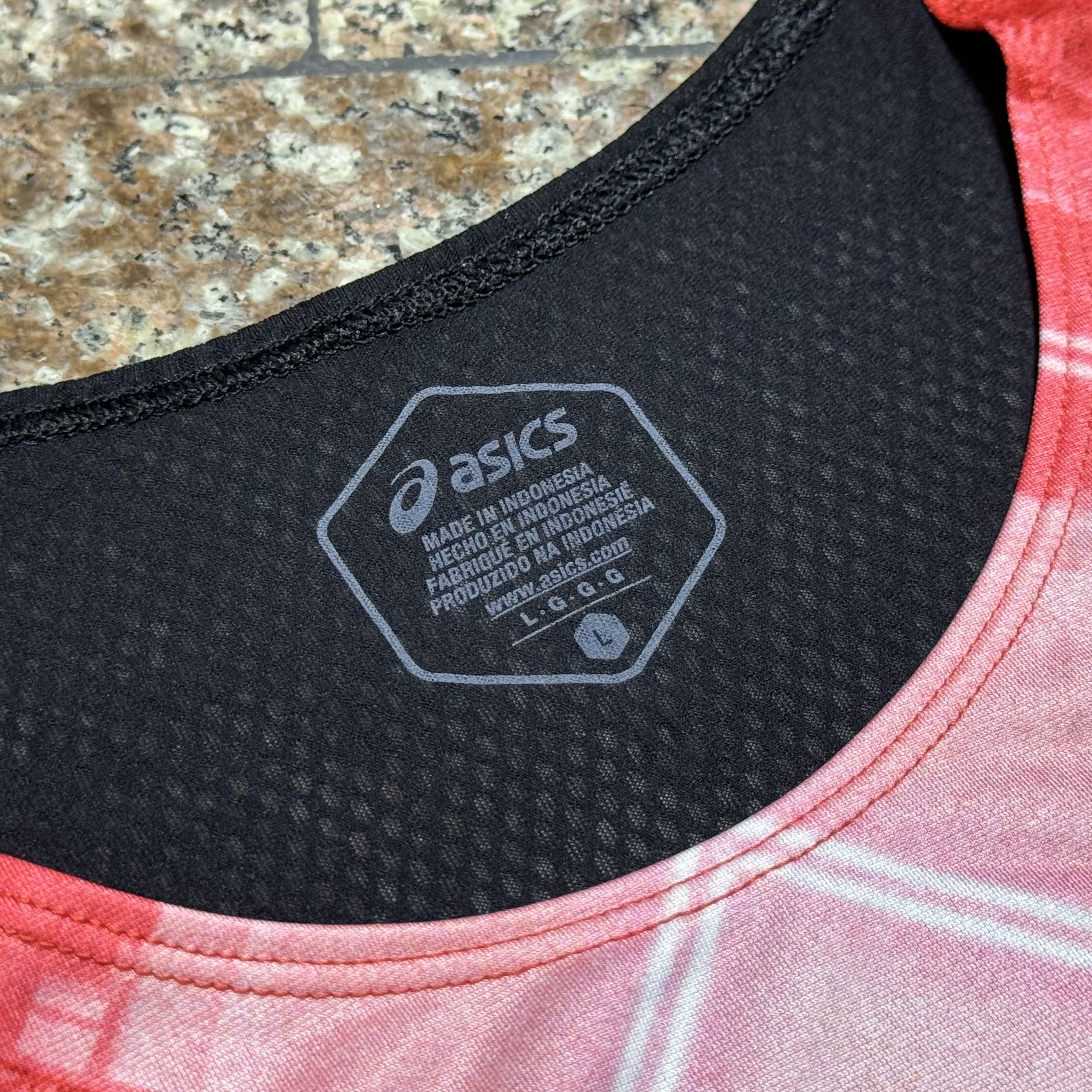 เสื้อวิ่ง ASICS Marathon Running Tank Women ‘PARIS’ (L)