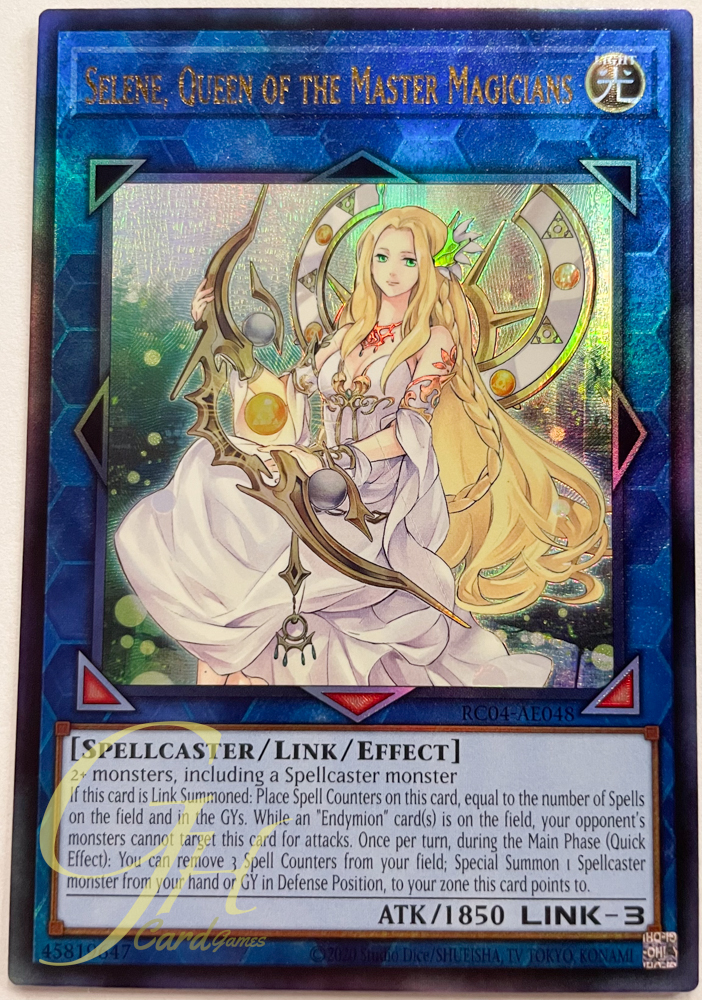 Yugioh [RC04-AE048] Selene, Queen of the Master Magicians (Ultimate Rare)