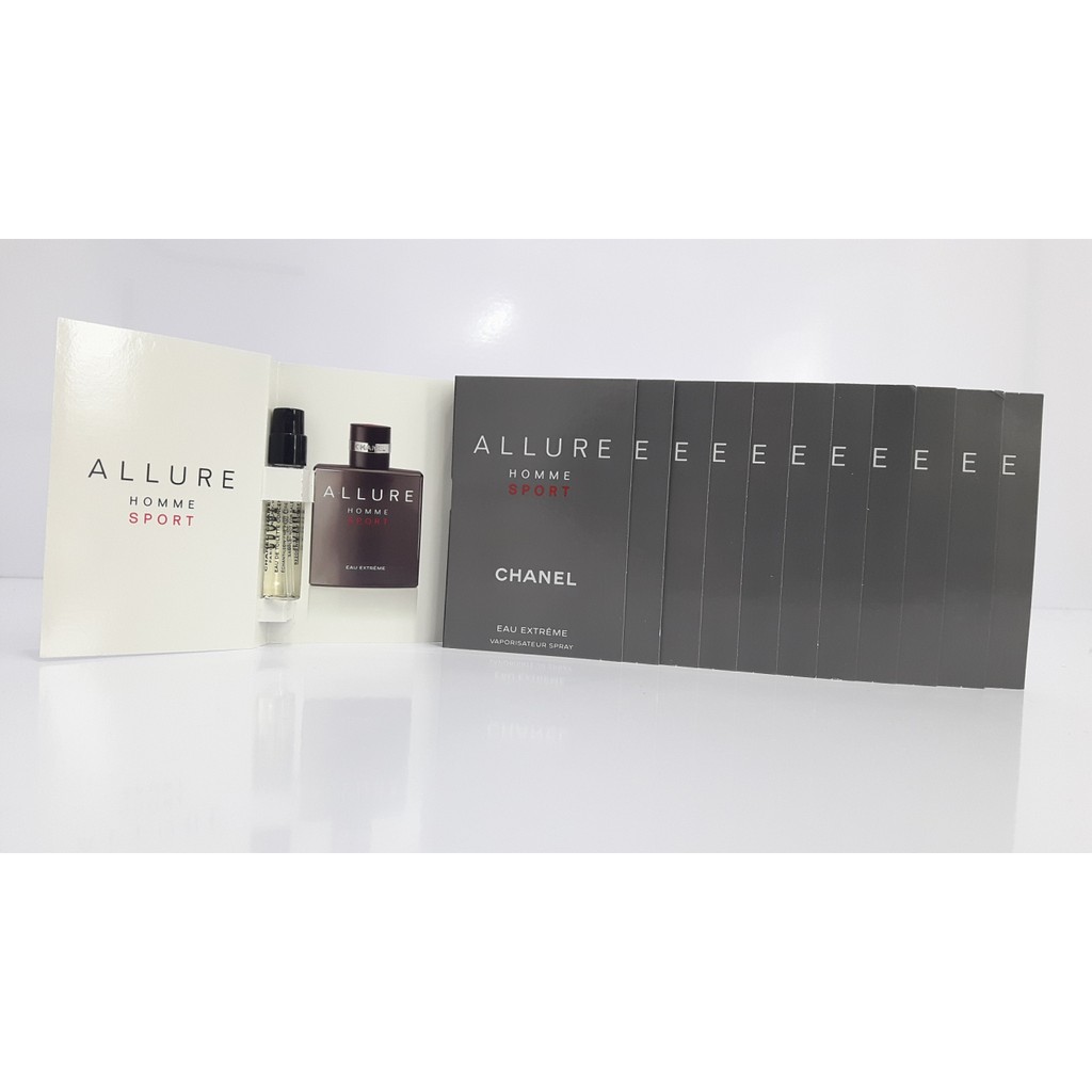 น้ำหอมแท้ ทดลอง VIAL CHANEL ALLURE HOMME SPORT EDP FOR MEN EAU EXTREME EAU DE PARFUM SPRAY 1.5 ML