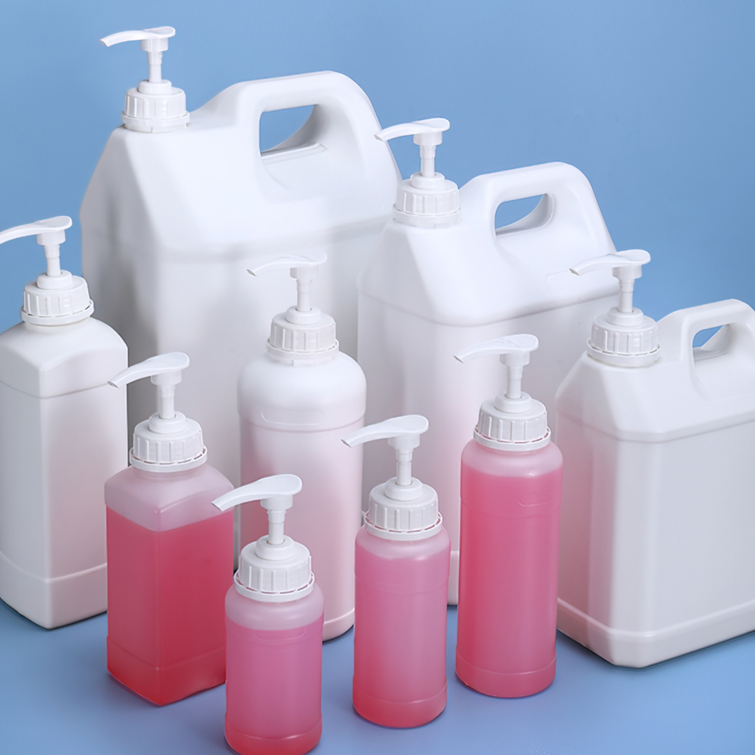 GLP แกลอนขนาด 1L-10L มาพร้อมหัวปั้ม แกลอนน้ำยาล้างจาน แกลอนแชมพู แกลอนผงซักฟอก ขวดน้ำยาฆ่าเชื้อ