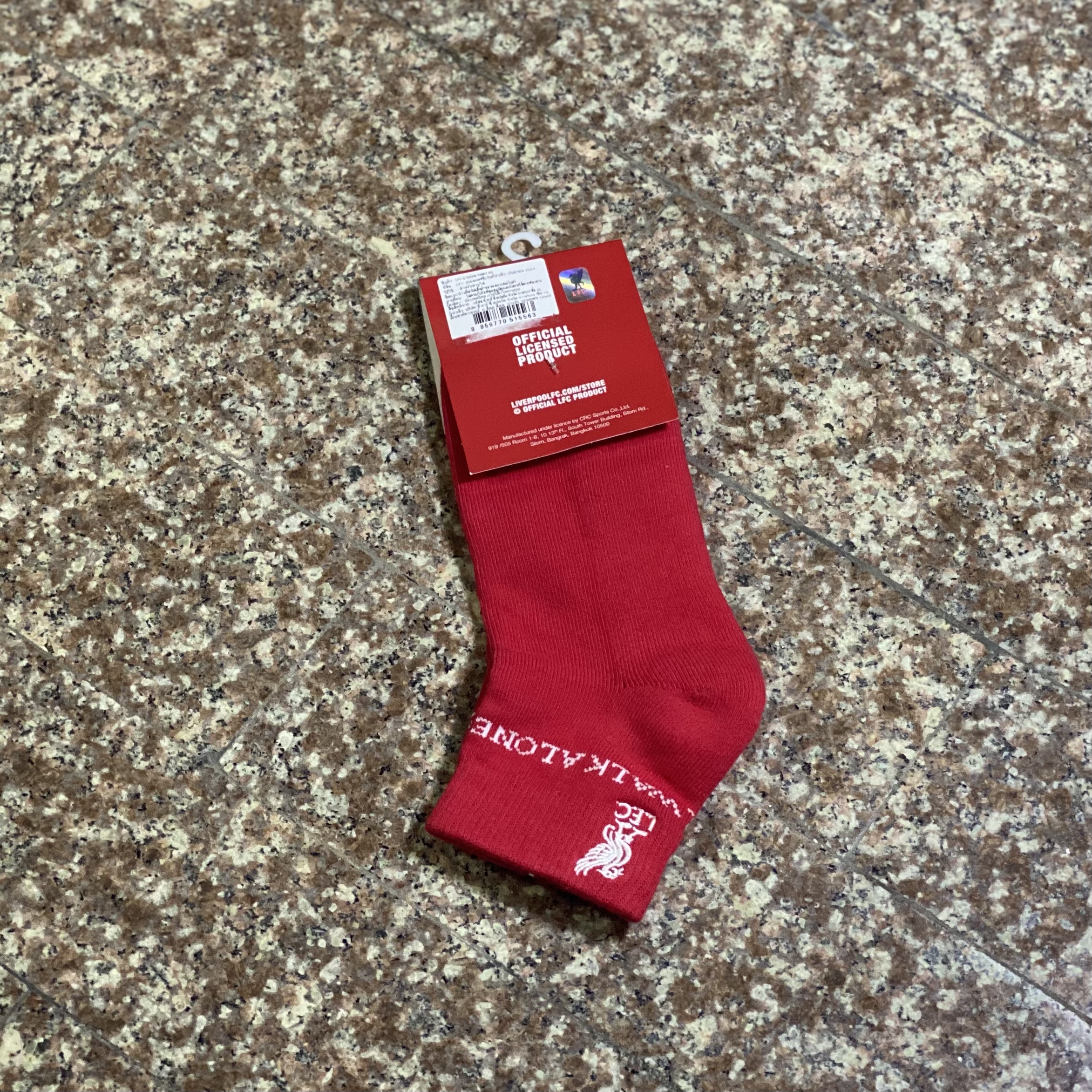 ถุงเท้า Liverpool FC Ankle Socks ‘Team Red’