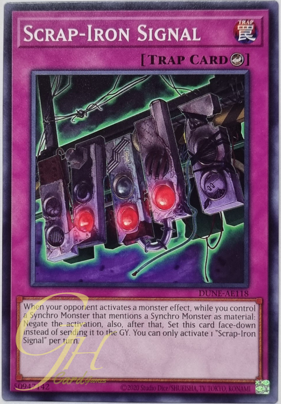Yugioh [DUNE-AE118] Scrap-Iron Signal (Common)