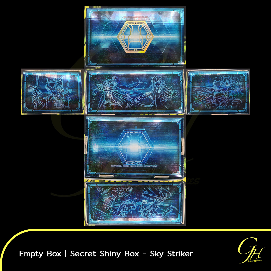 [SSB1-ESB01] Secret Shiny Box Empty Storage Box - Sky Striker
