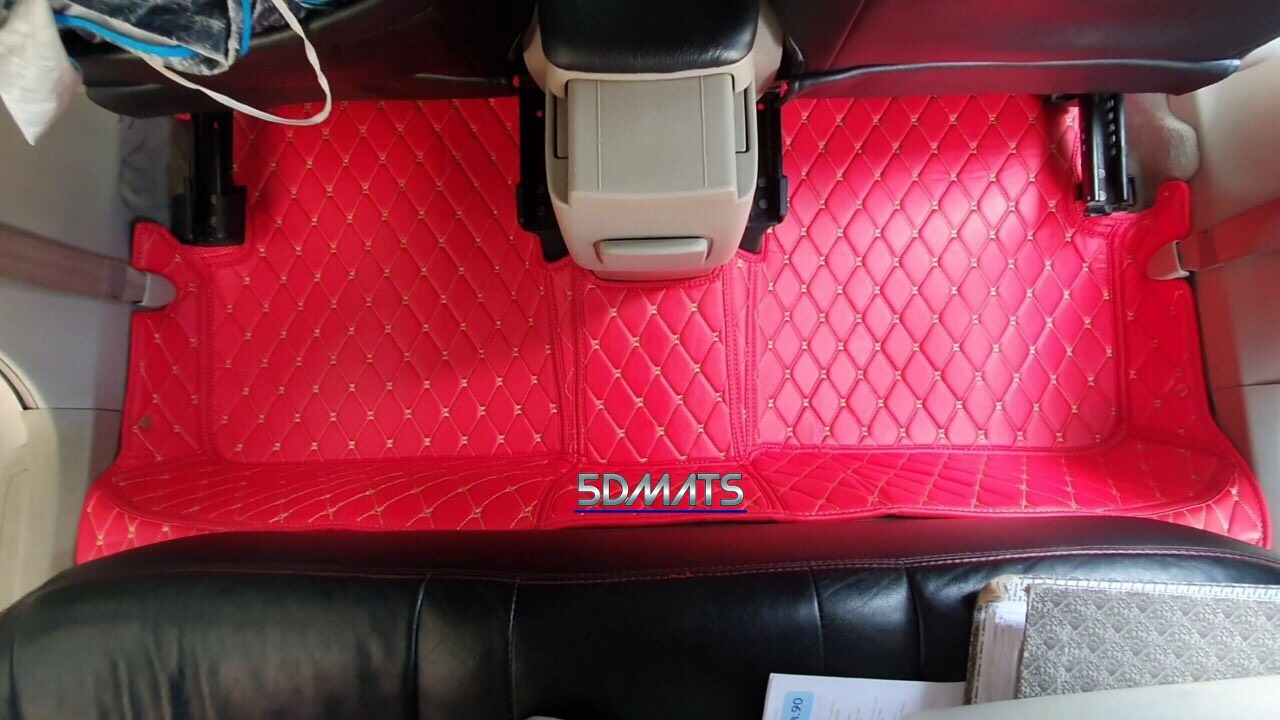 พรมปูพื้นรถยนต์ ALTIS ปี2008-2013 รุ่น6D VIP PREMUIM สีแดงสด เต็มคัน