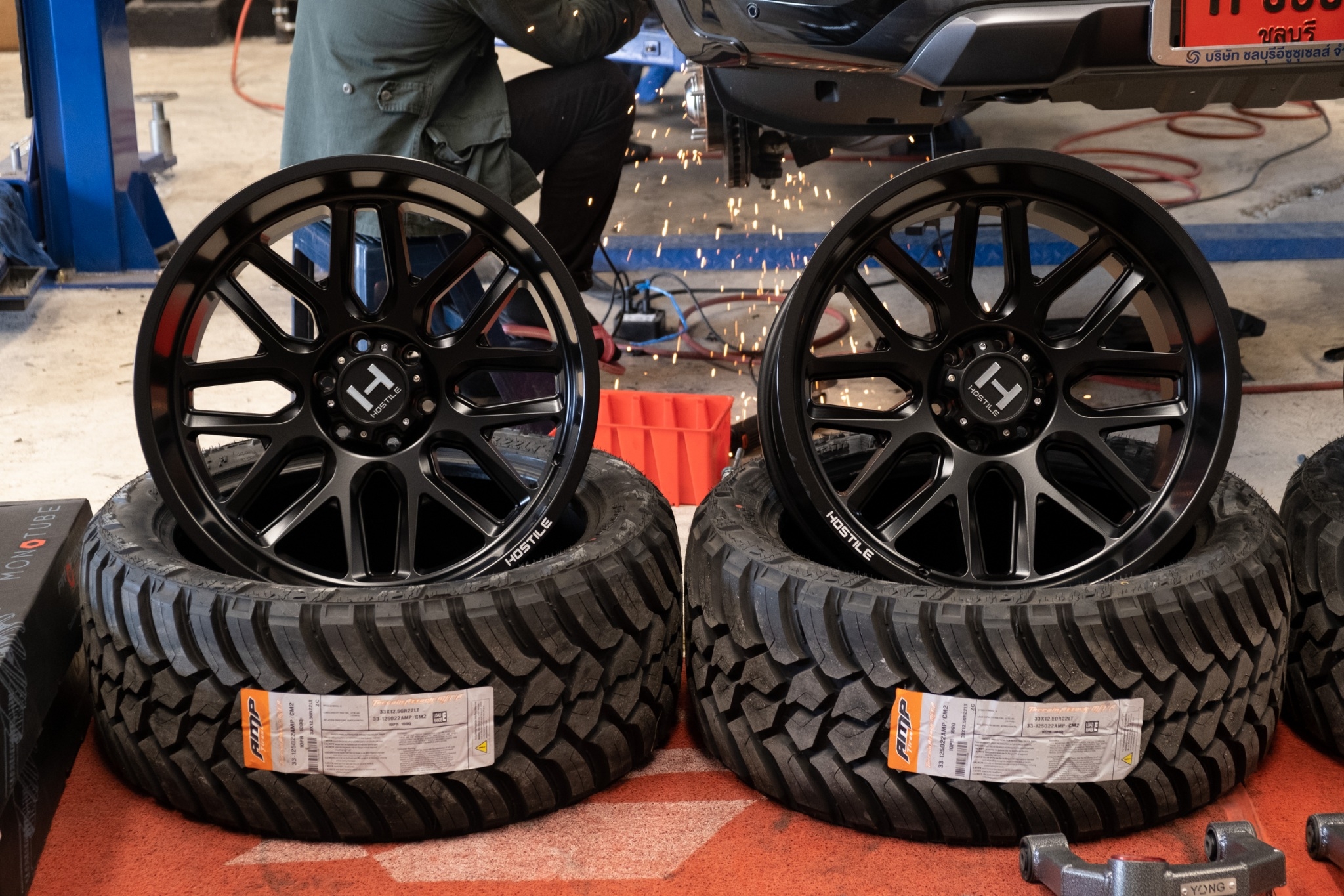 ล้อแท้ HOSTILE H120 ขอบ22 ใส่ D-MAX