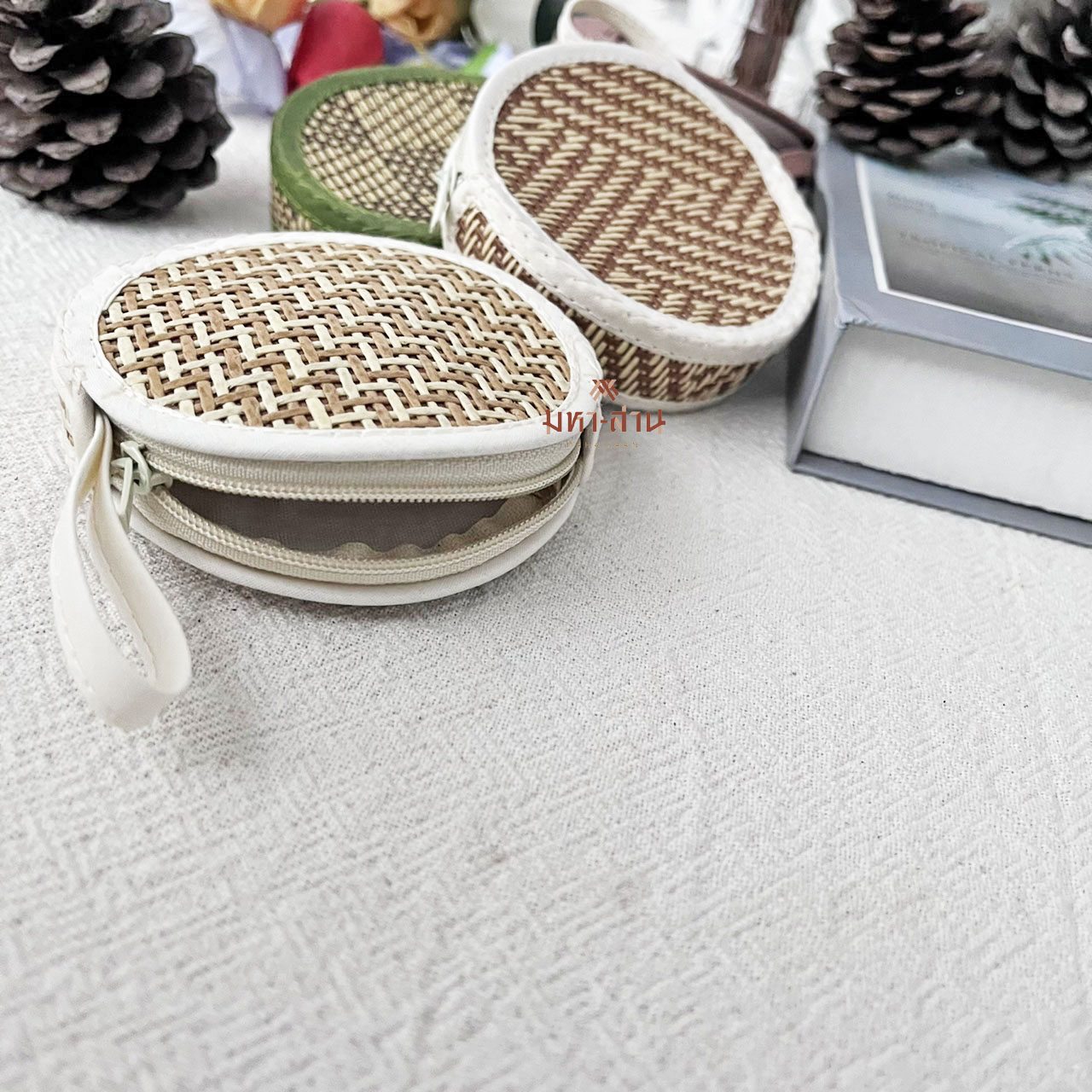 กระเป๋าใส่เหรียญ กระเป๋าจิ๋ว ของฝาก กระเป๋าสาน ของที่ระลึก ของชำร่วย👜