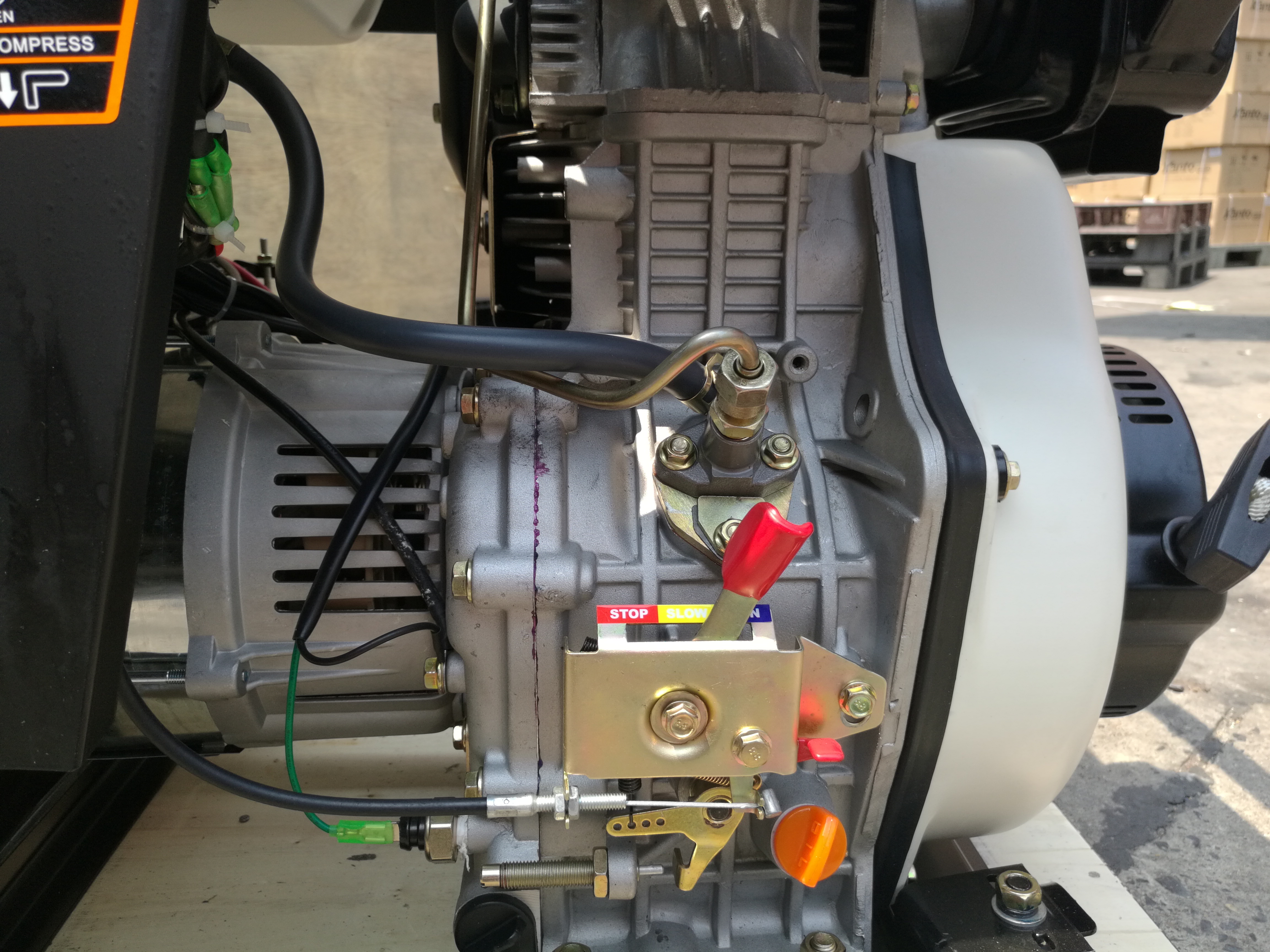 Lutian เครื่องปั่นไฟดีเซล 5000วัตต์ รุ่น LT-D5-GF