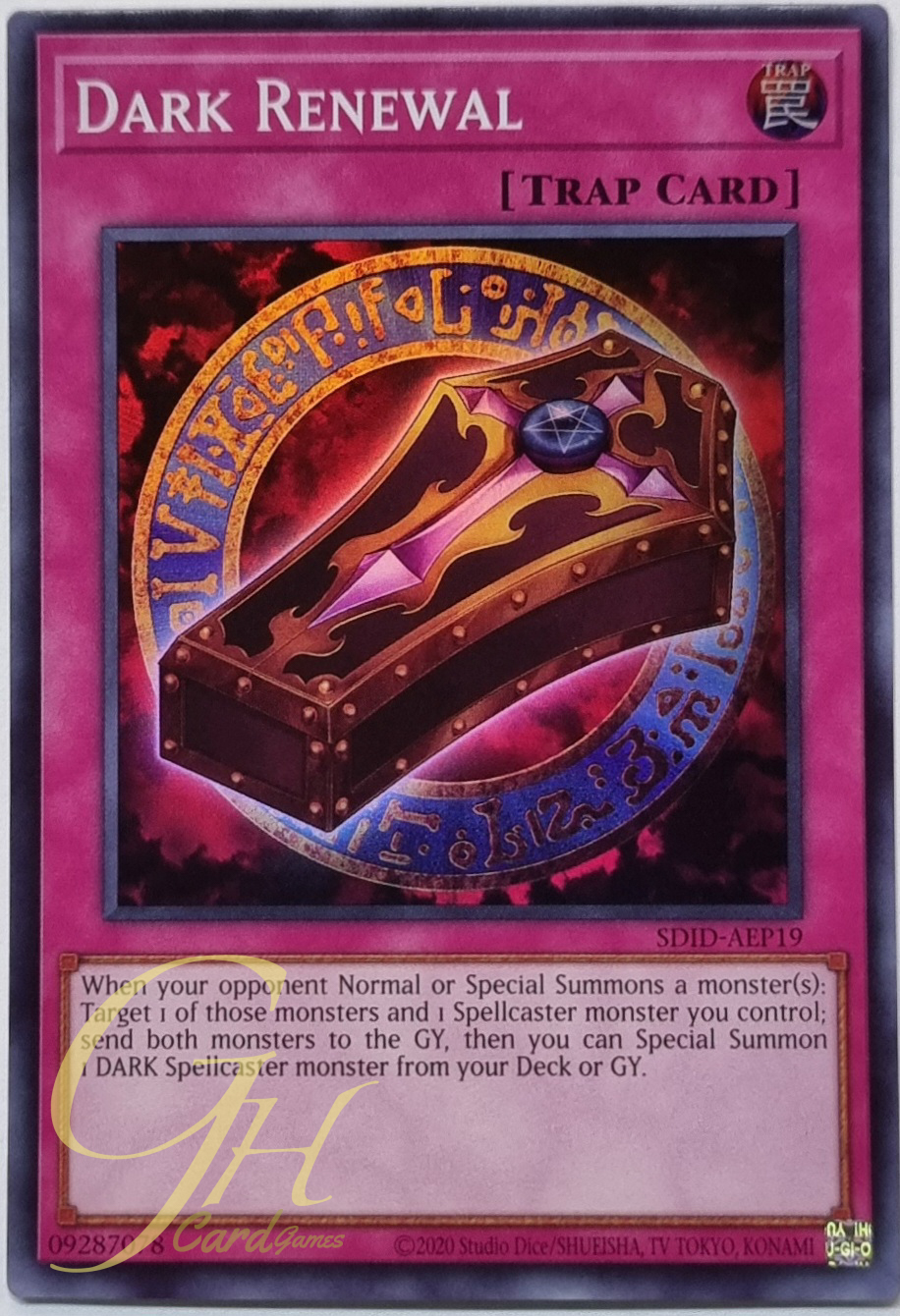 Yugioh [SDID-AEP19] Dark Renewal (Super Rare)