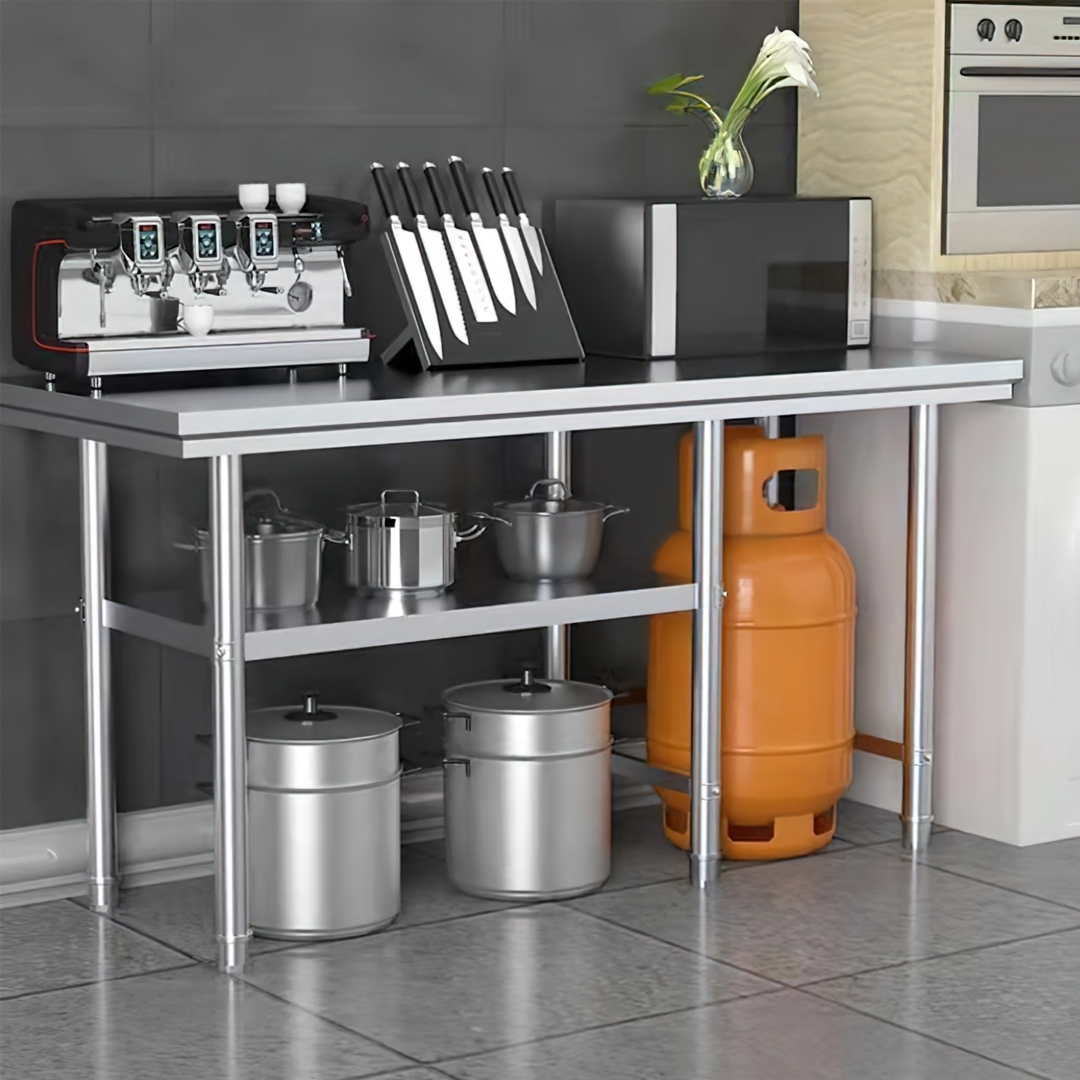 โต๊ะสแตนเลส stainless steel table 201 TB01 TB02 TB03