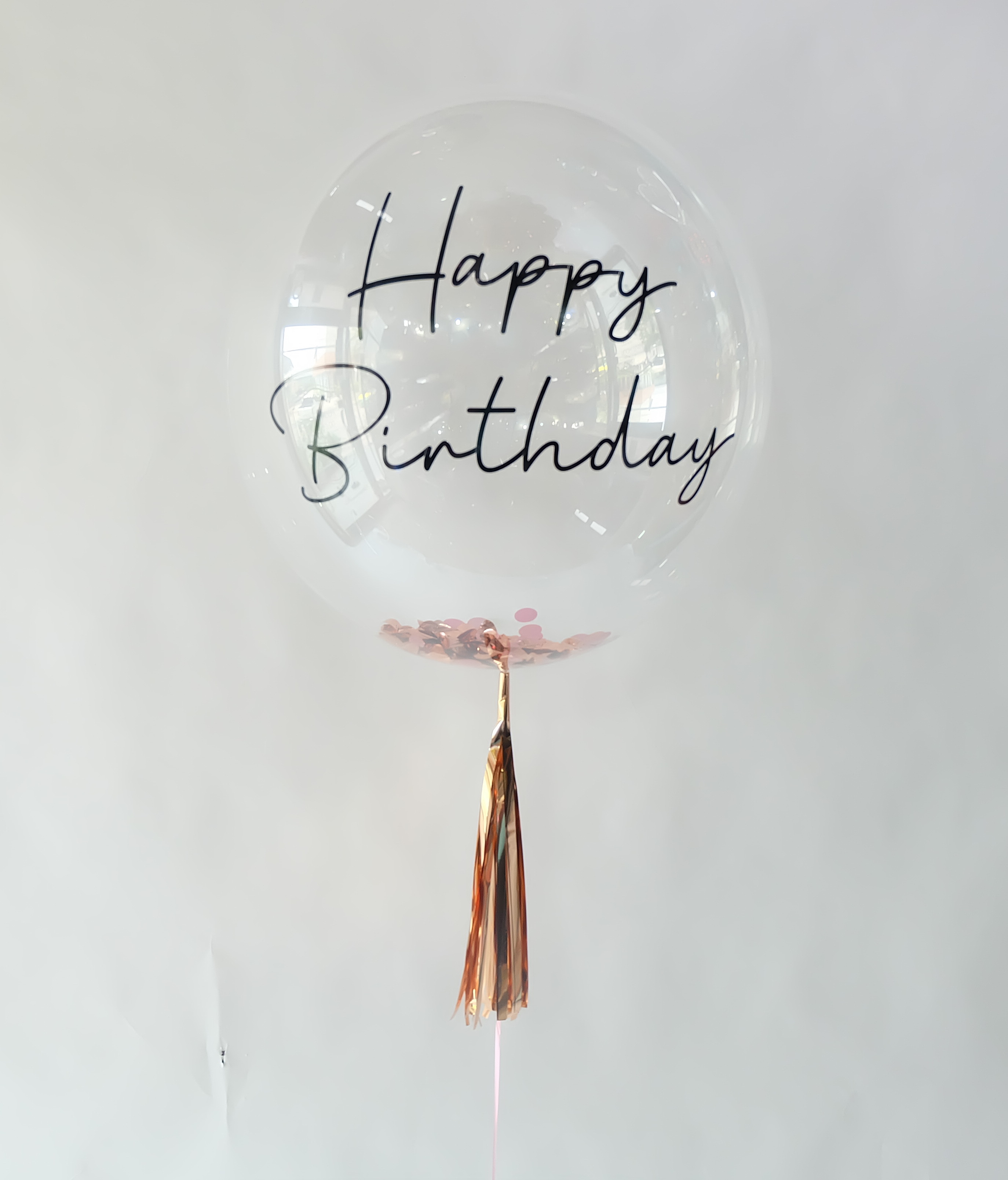 ลูกโป่งวันเกิด / Happy Birthday Glitter Balloon