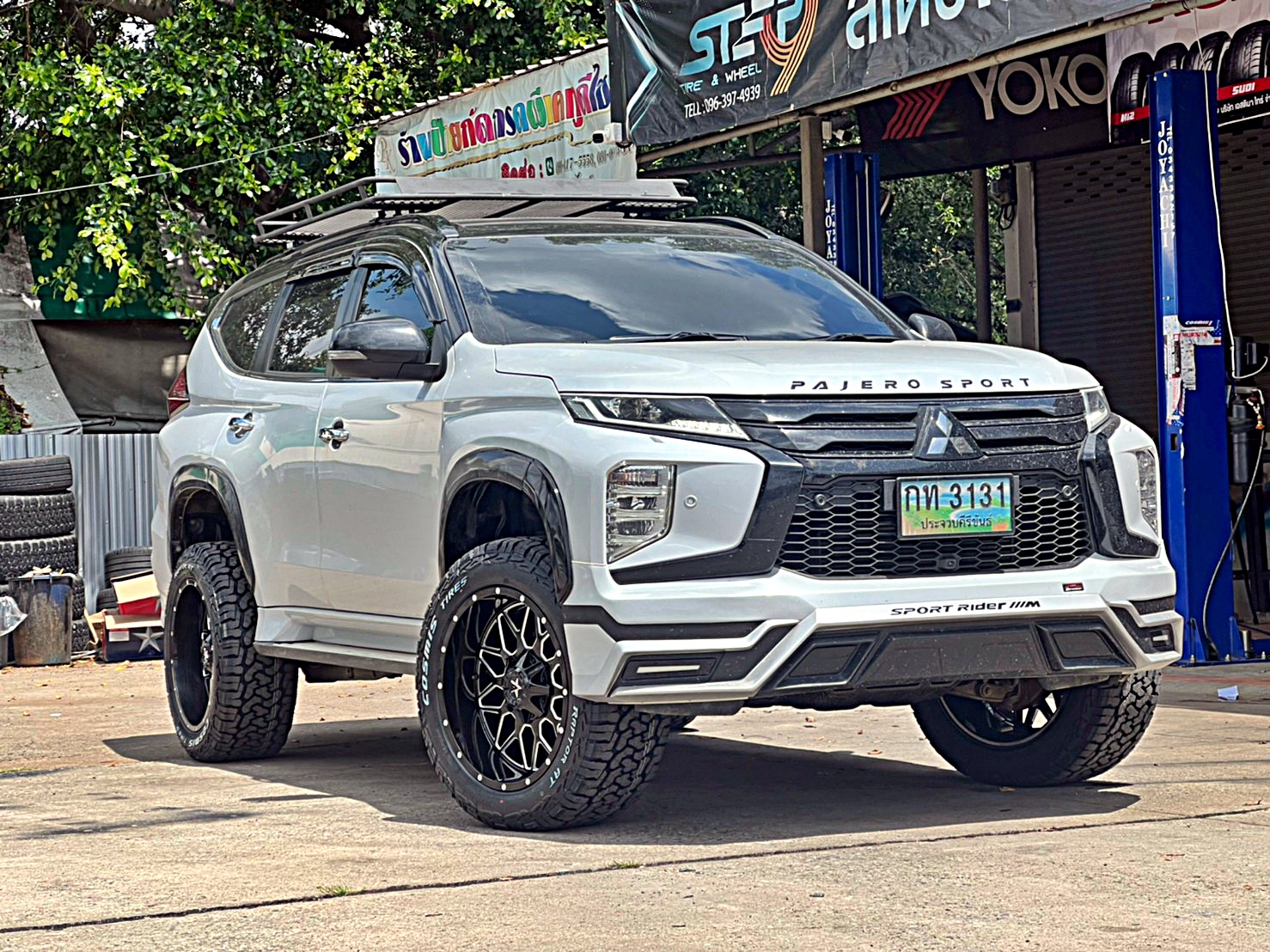 PAJERO_จองคิวจากประจวบ ทำทรงเมกาที่ STEP9