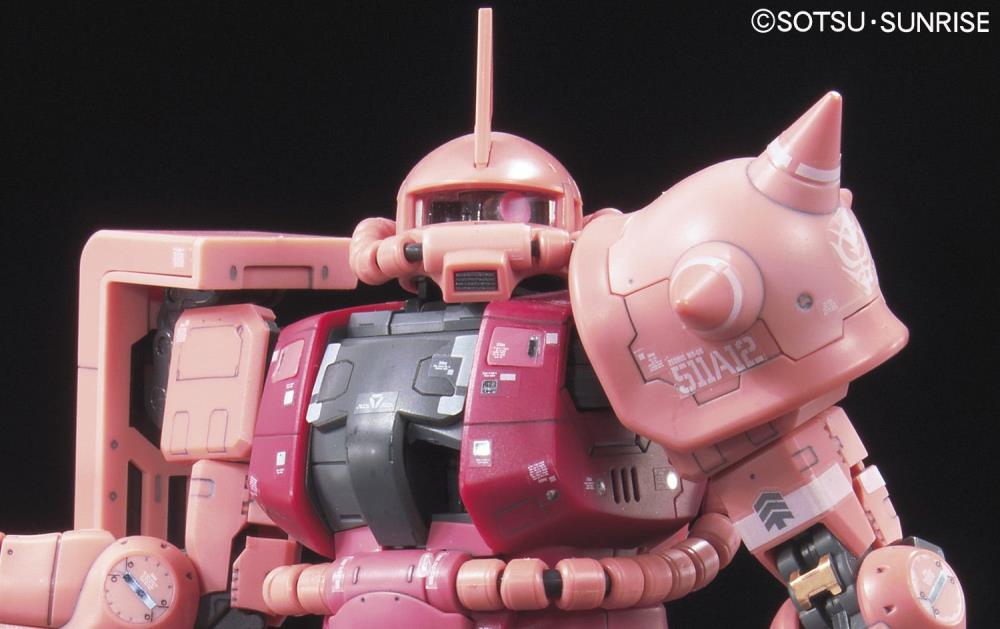 MS-06S Char`s Zaku (RG) (Gundam Model Kits)
