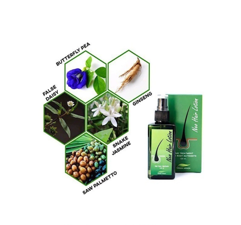 NeoHair นีโอแฮร์สเปรย์ สเปรย์ ผมยาว ผมร่วง ผมบาง ผมดกดำ