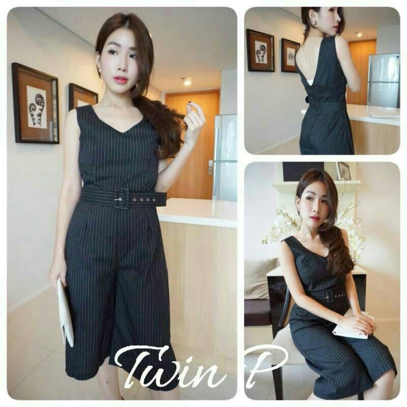 จั้มสูท 5 ส่วน ผ้าโรเช่