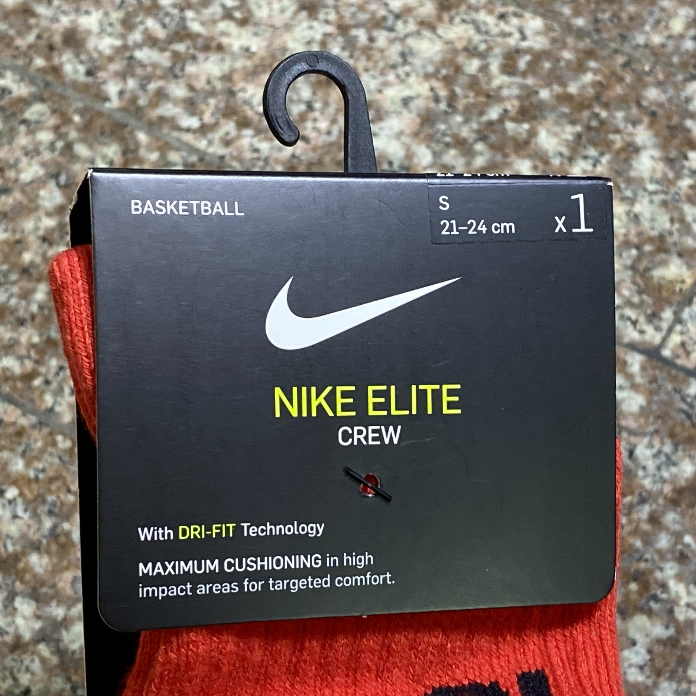 ถุงเท้า Nike Elite Crew Sock ‘RED’ (S)