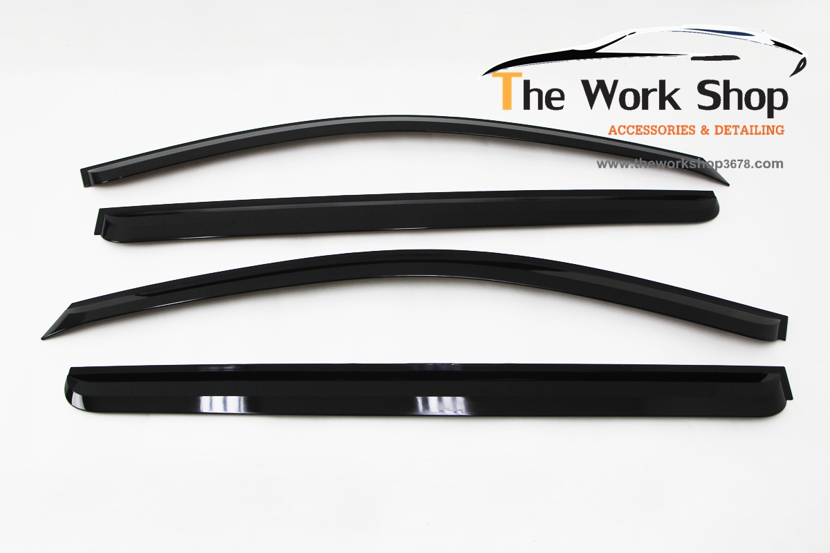 Smoke Door Visor for Carnival ( กันสาดสีดำ )