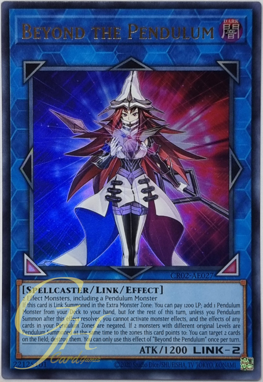 Yugioh [CR02-AE027] Beyond the Pendulum (Ultra Rare)