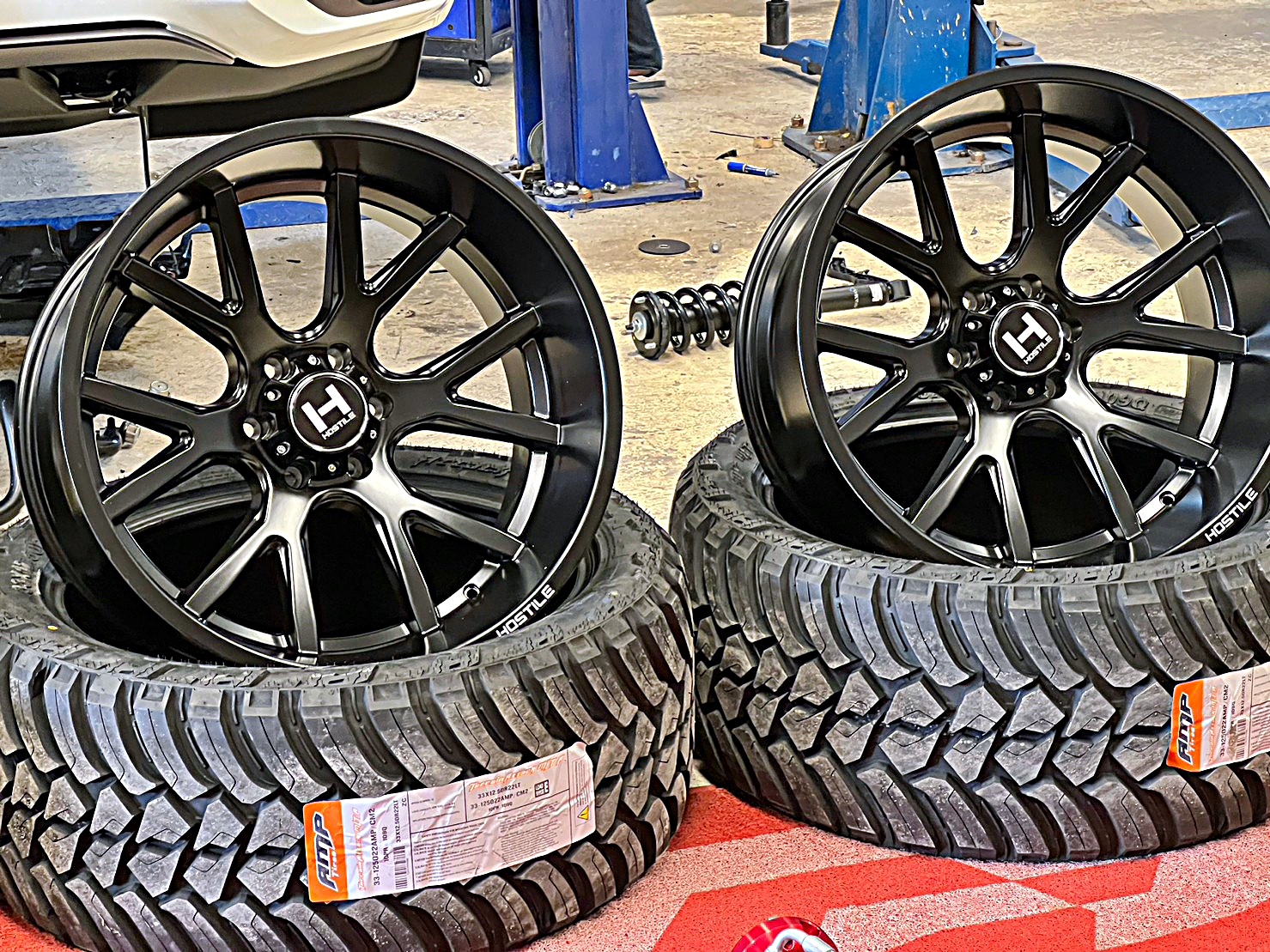 ล้อแท้ HOSTILE H113 ขอบ22 ใส่ MU-X แต่งเมกา