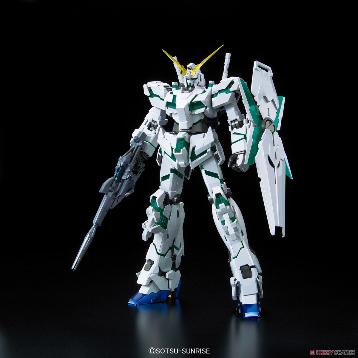 Unicorn Gundam (Red / Green Twin Frame Edition) Titanium Finish (MG)