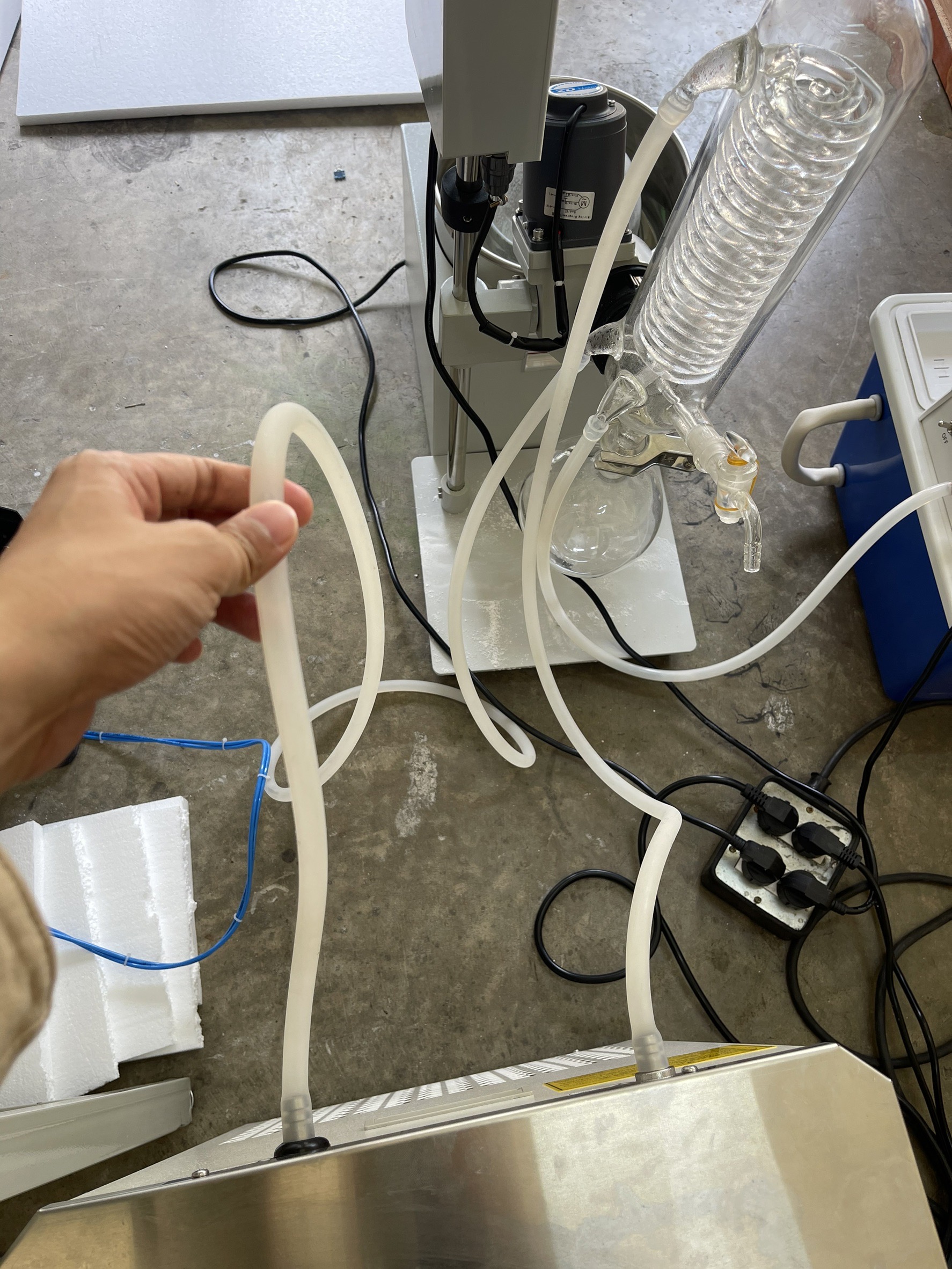 🌈เครื่องสกัด เครื่องกลั่นในห้องแล็บ สกัดน้ำมันหอมระเหย รุ่น RE-201D