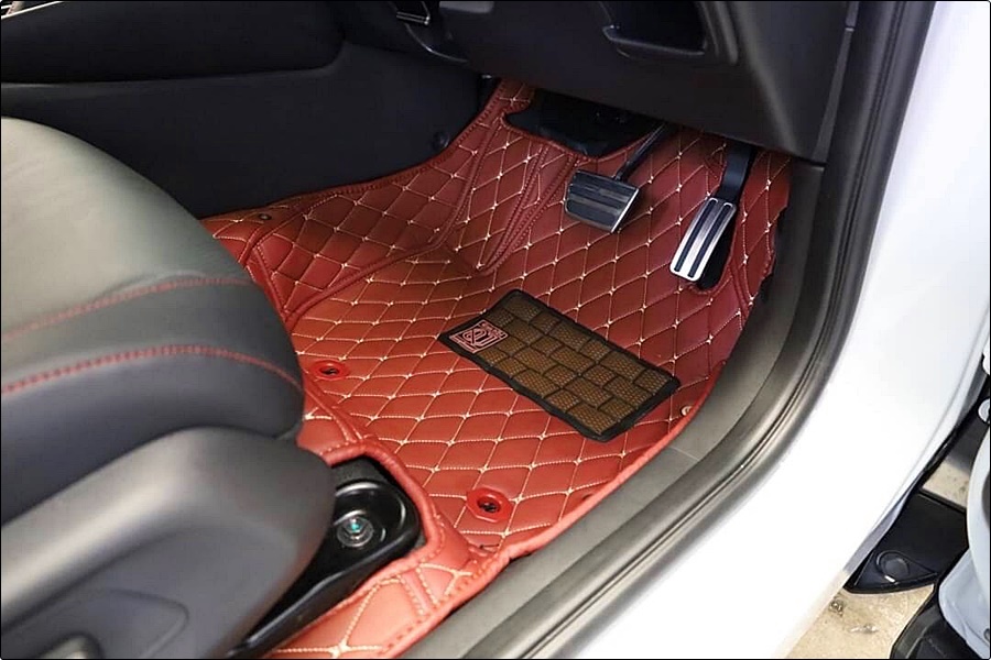 พรมปูพื้นรถยนต์ 6D HONDA HR-V 2022 eHEV พรม6D QJ VIP หนาพิเศษ รวมแผ่นท้าย ปิดเบาะ เข้ารูป เต็มคัน