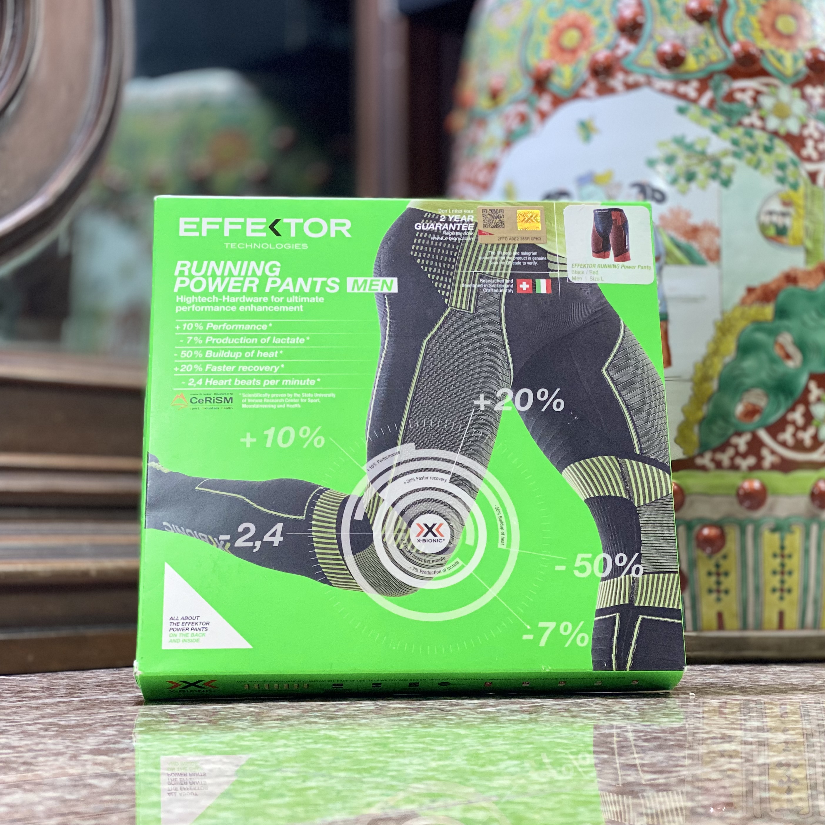 กางเกงวิ่ง X-Bionic Effektor Running Tights (XL)