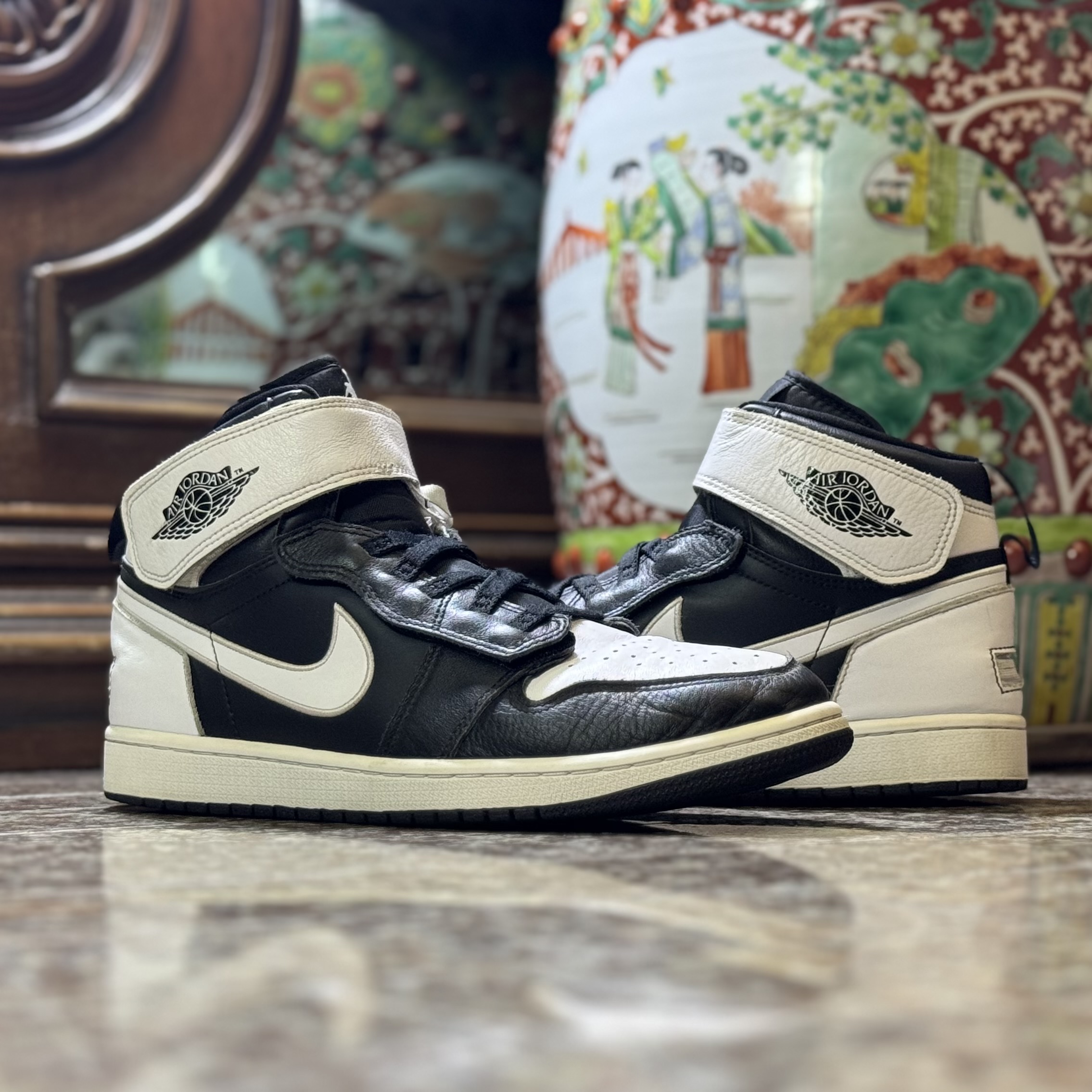 รองเท้า Nike Air Jordan 1 Hi FlyEase ‘PANDA’ #มือ2 (M10.5US)