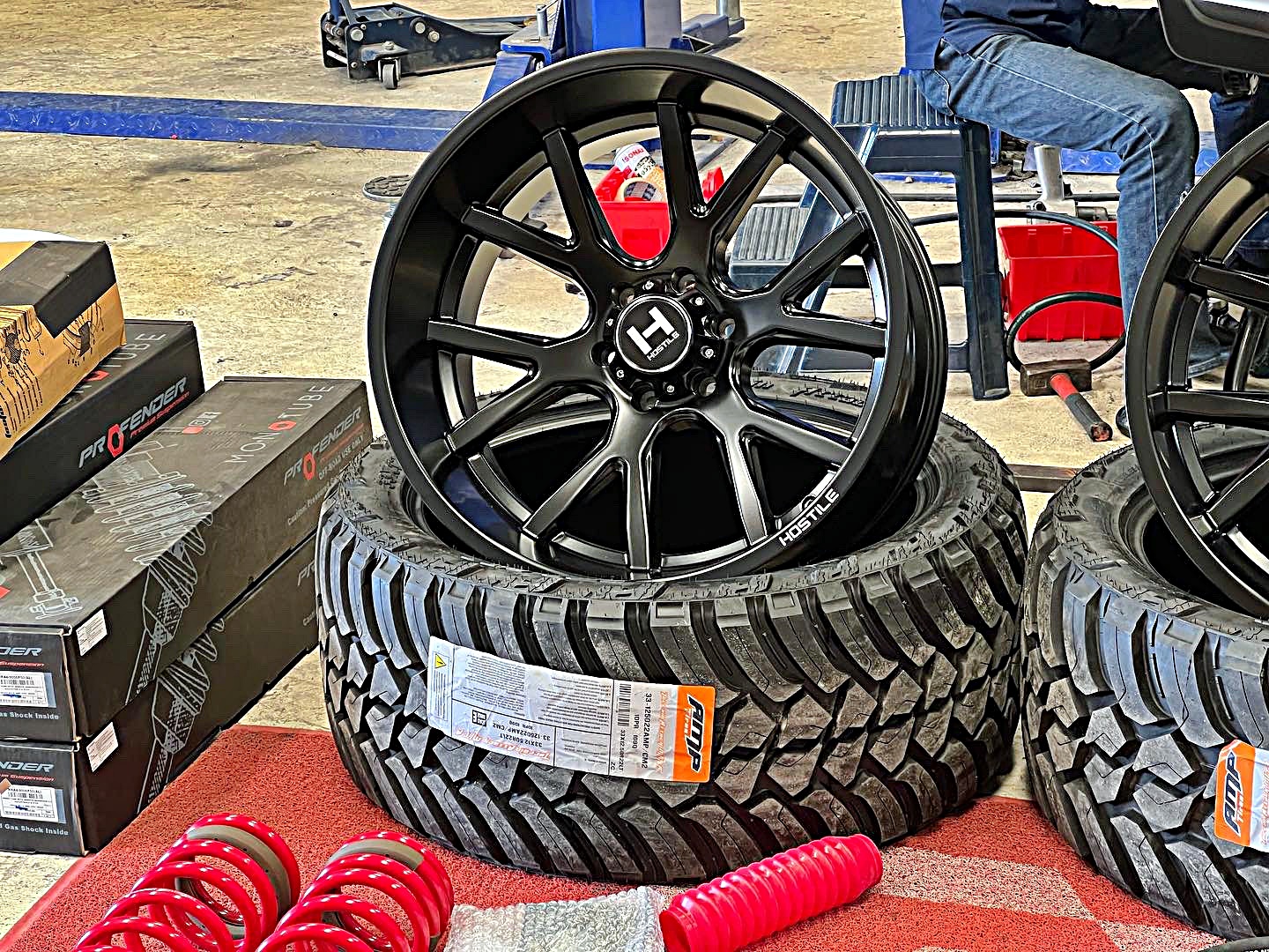 ล้อแท้ HOSTILE H113 ขอบ22 ใส่ MU-X แต่งเมกา