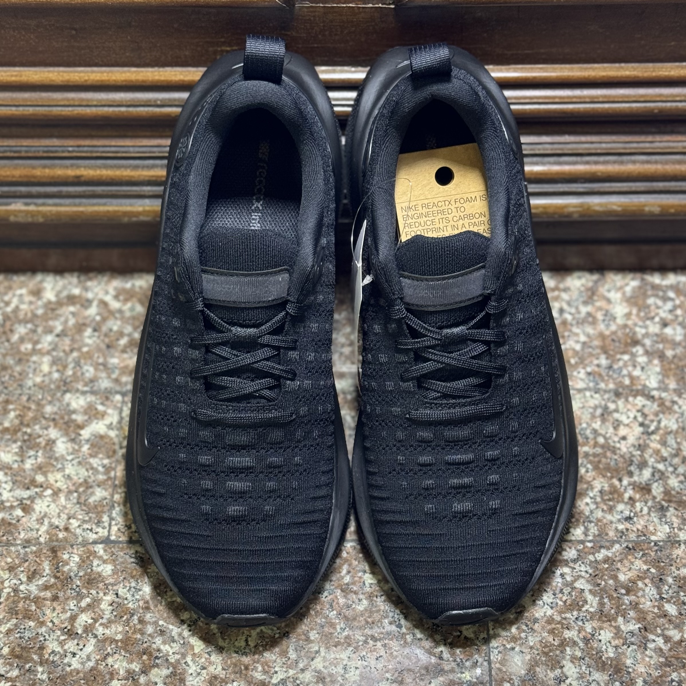 รองเท้าวิ่ง Nike ReactX Infinity Run 4 ‘TripleBlack’ (M8.5/9/9.5US)
