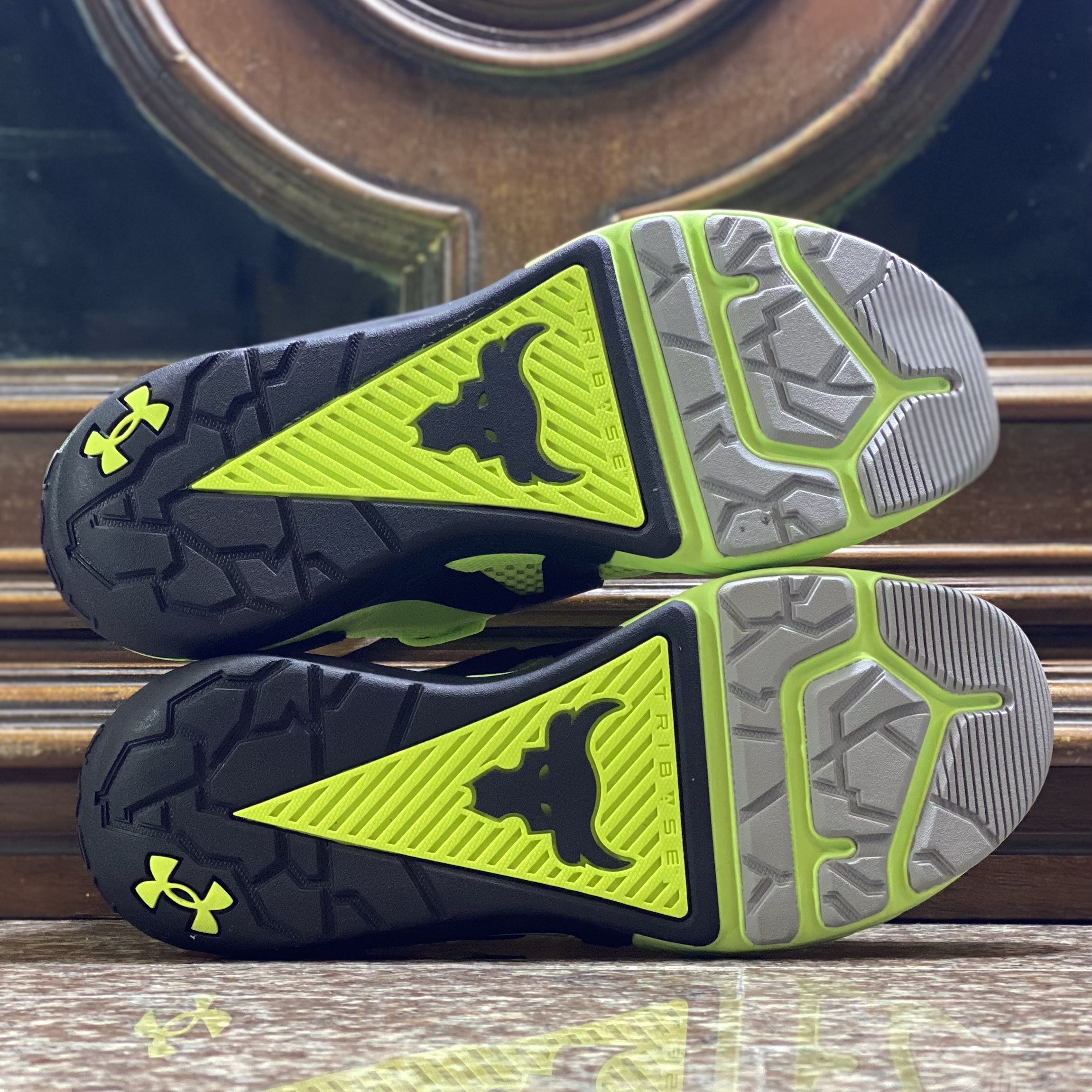 รองเท้าเทรนนิ่ง Under Armour Project Rock 4 ‘GREEN’ (M8US)