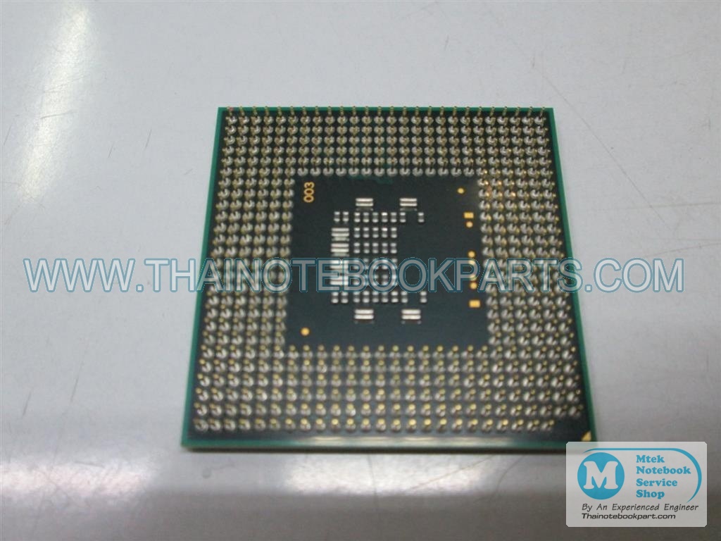 MT05502 ซีพียูโน้ตบุ๊ค CPU Intel Core 2 Duo T5870 ความเร็ว 2.0GHz, L2 2 MB, Bus 800MHz, Socket P - LF80537 SLAZR T5870 (มือสอง) 2