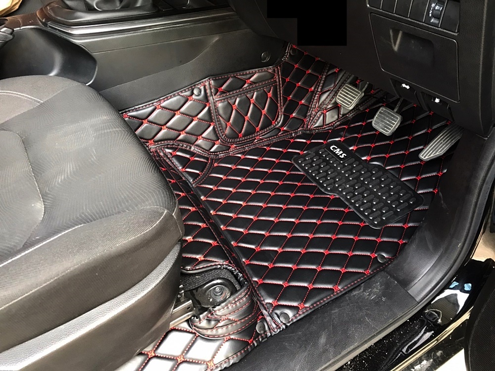 พรมรถยนต์6D MAZDA BT-50 CAB 2021 พรม6D CM เข้ารูป เต็มคัน