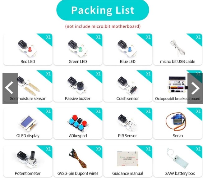 Micro:bit Tinker Kit ชุดสร้างโครงงานสิ่งประดิษฐ์ STEM Tinker Kit