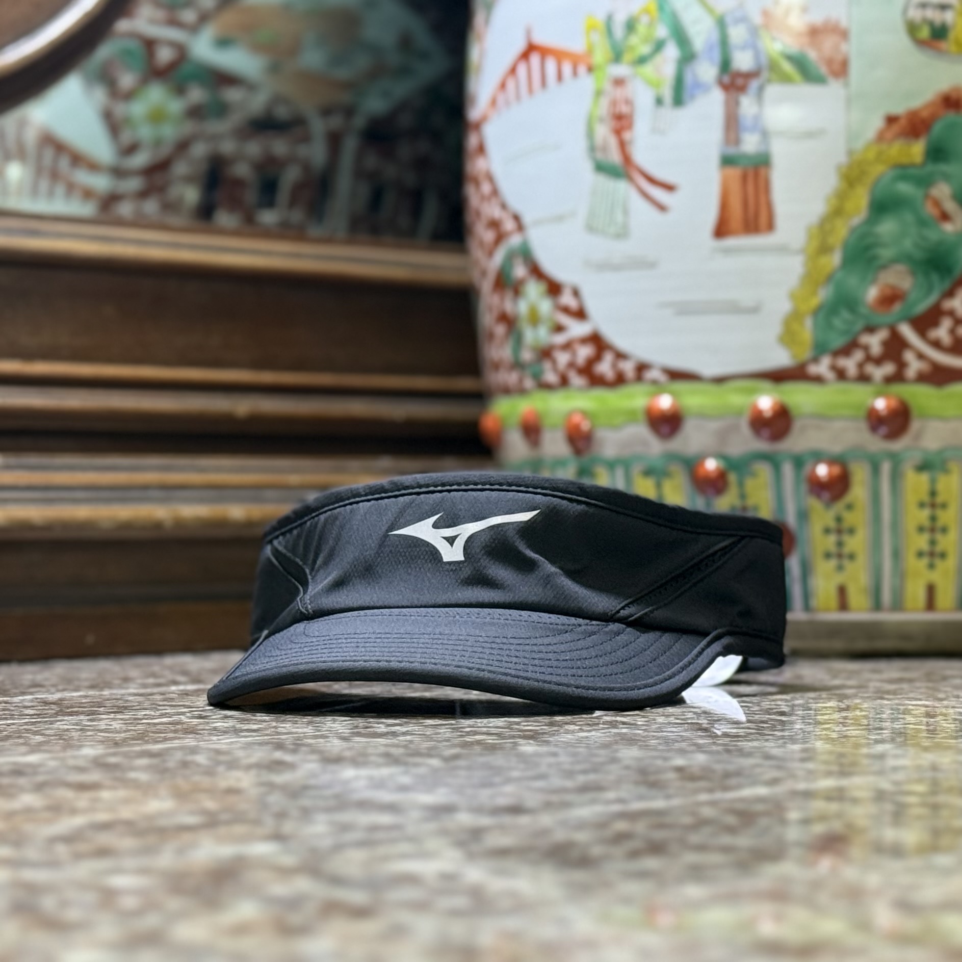 หมวกวิ่ง Mizuno DryLite Running Visor (Mint Leaf)