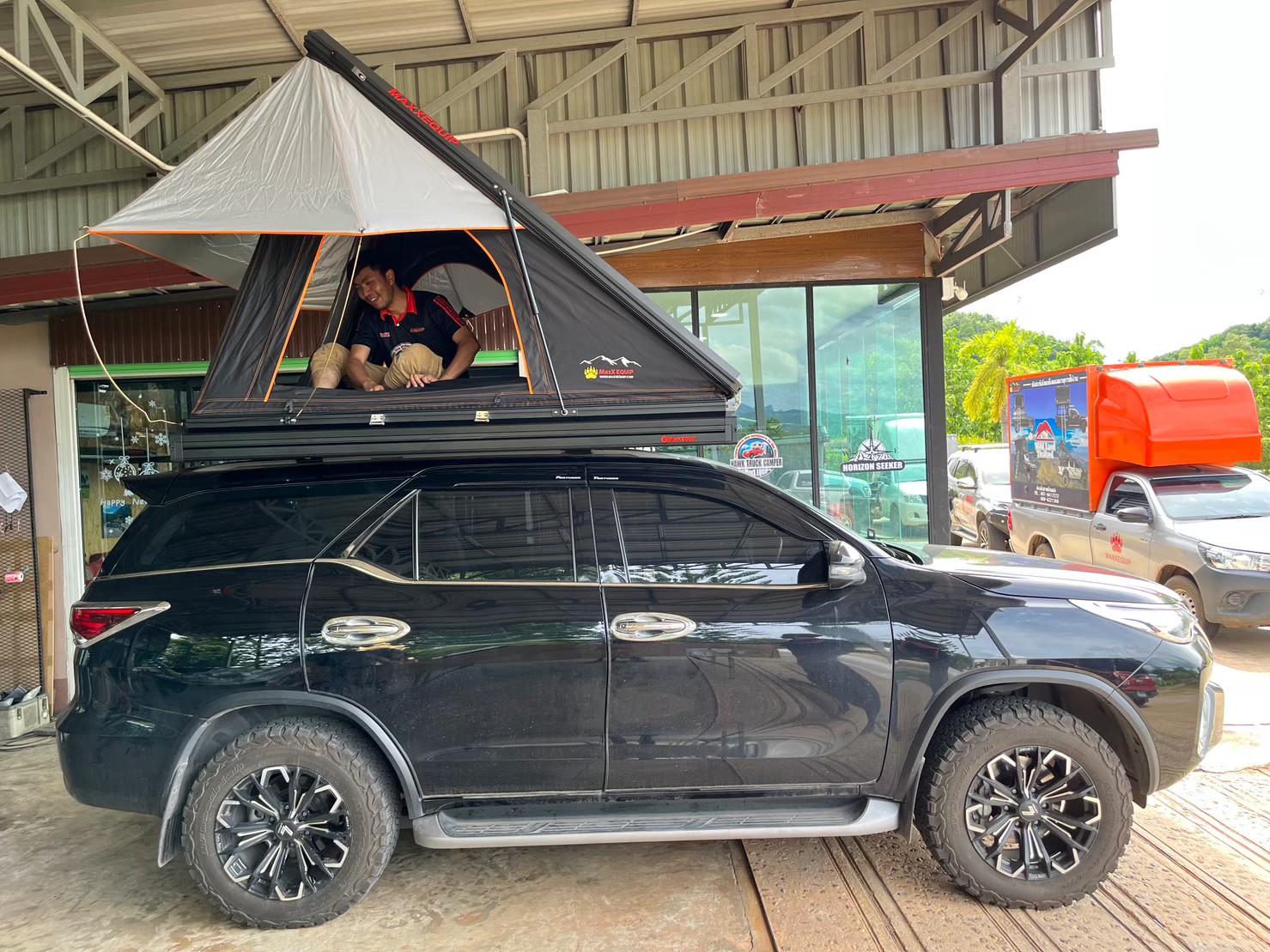 ALUMAX Plus size L (1.2) - MaxX Equip เต็นท์หลังคารถ - ประเภทหลังคาแข็ง