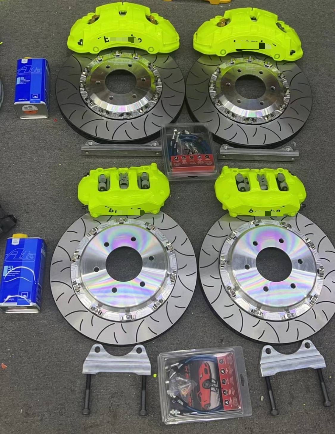 ชุดเบรค 20z ใส่ FORD RAPTOR ตัวเก่า พร้อมเบรคมือสลิง ของแท้ ราคาถูกที่ STEP9