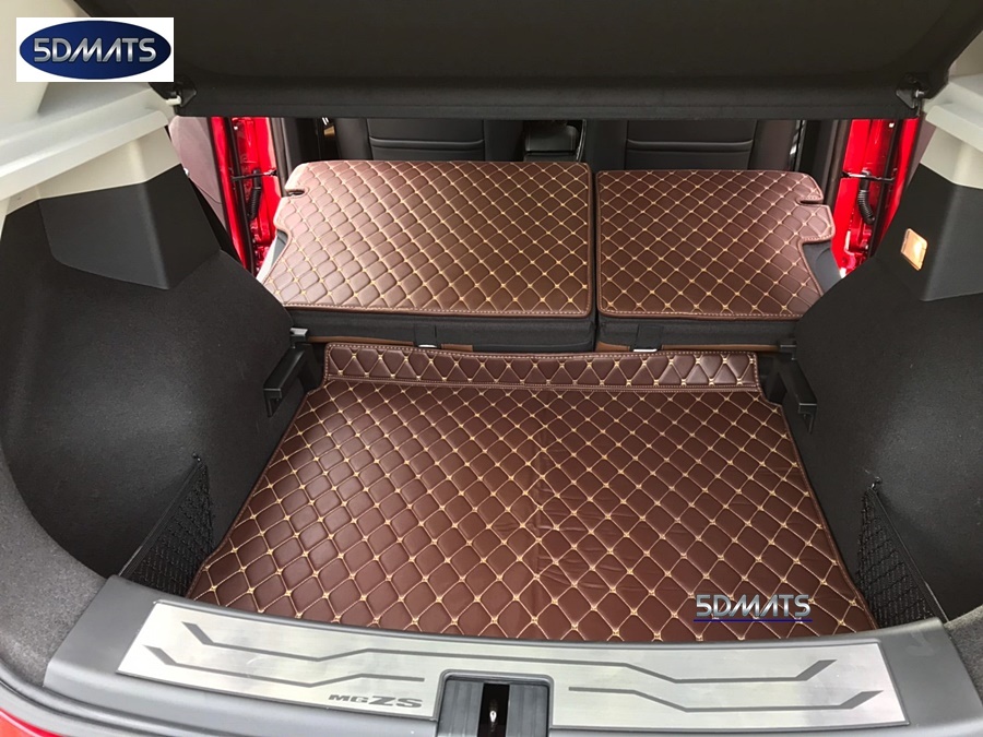 พรมปูพื้นรถยนต์ MG ZS พรม6D VIP แบบหนาพิเศษ เต็มคัน รวมแผ่นท้าย+แผ่นปิดเบาะ
