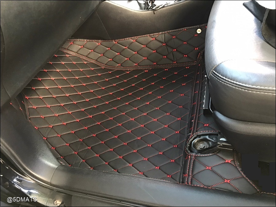 พรมปูพื้นรถยนต์ 6D TOYOTA PRIUS พรม6D QJ VIP หนาพิเศษ เต็มคัน ภายใน 3ชิ้น