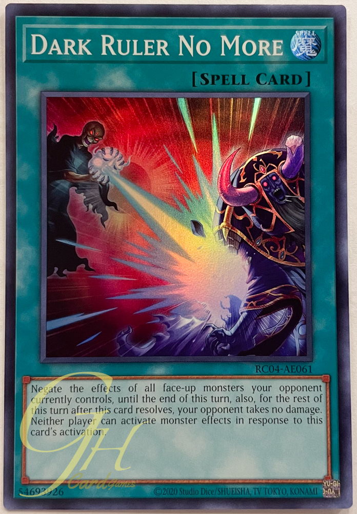 Yugioh [RC04-AE061] Dark Ruler No More (Super Rare)